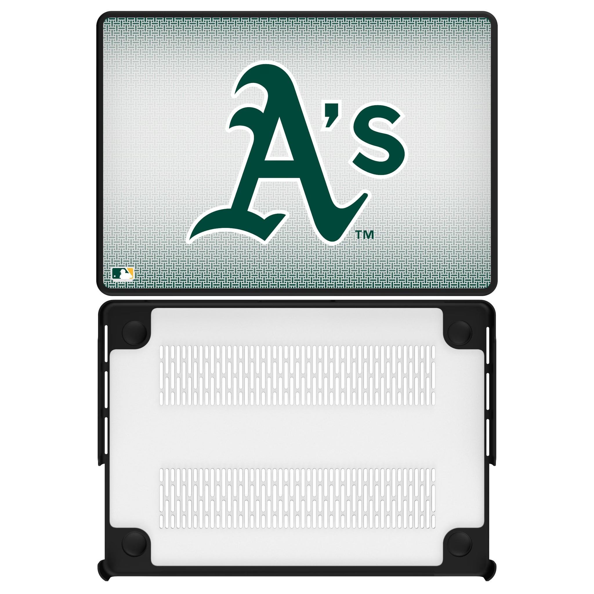 Oakland Athletics Linen MacBook Laptop Case for Apple MacBook#Device_MacBook Pro (14-inch, 2021) / MacBook Pro (14-inch, 2023) / MacBook Pro (14-inch, 2024)