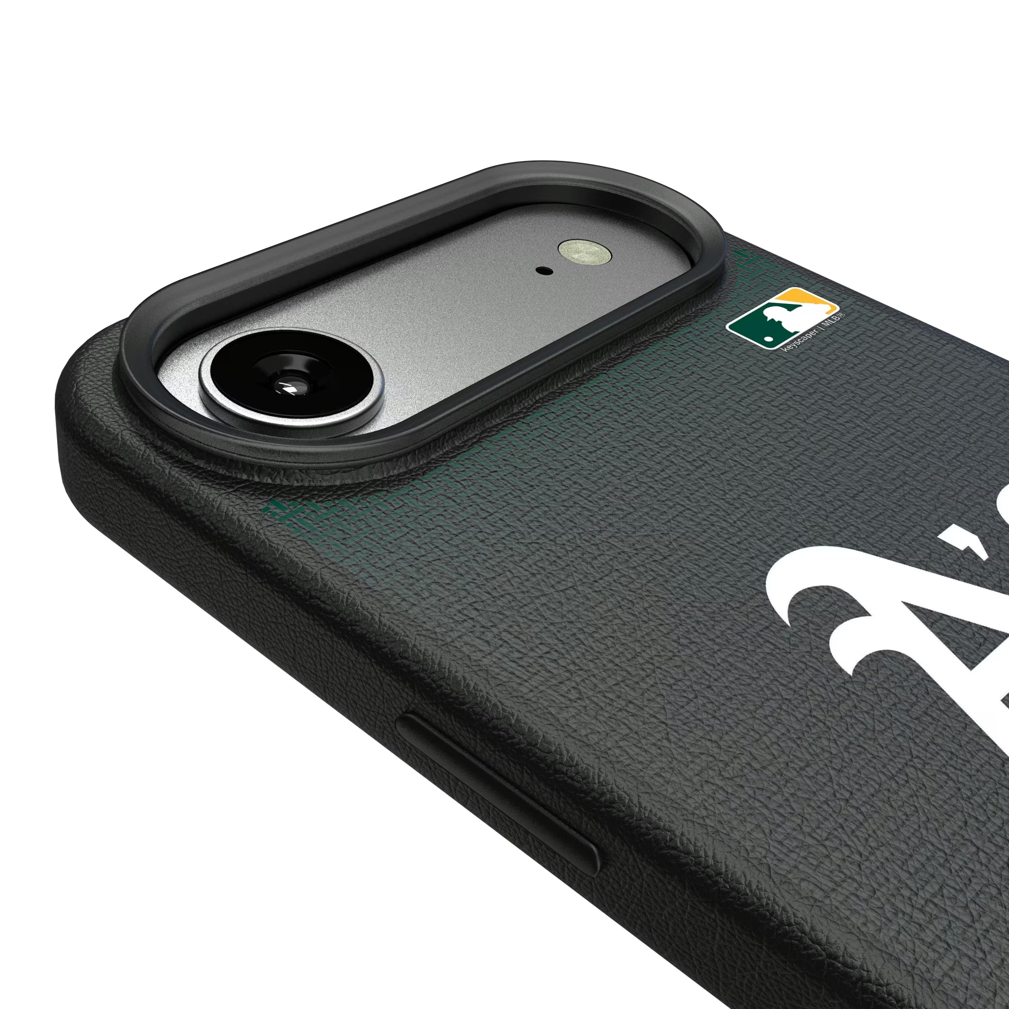 Oakland Athletics Linen iPhone MagSafe Compatible Phone Case for Apple iPhone - Detail#Device_iPhone Air