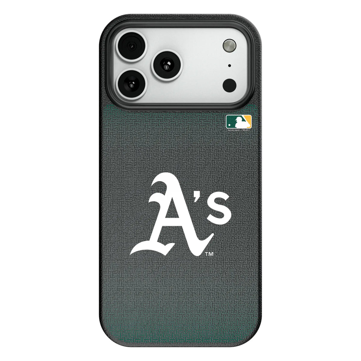 Oakland Athletics Linen MagSafe Compatible Phone Case for Apple iPhone