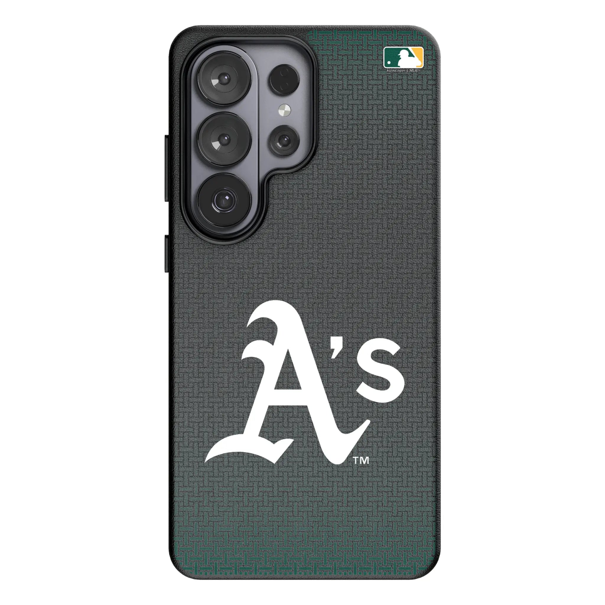 Oakland Athletics Linen Galaxy MagSafe Compatible Phone Case for Samsung Galaxy#Device_Galaxy S26 Ultra