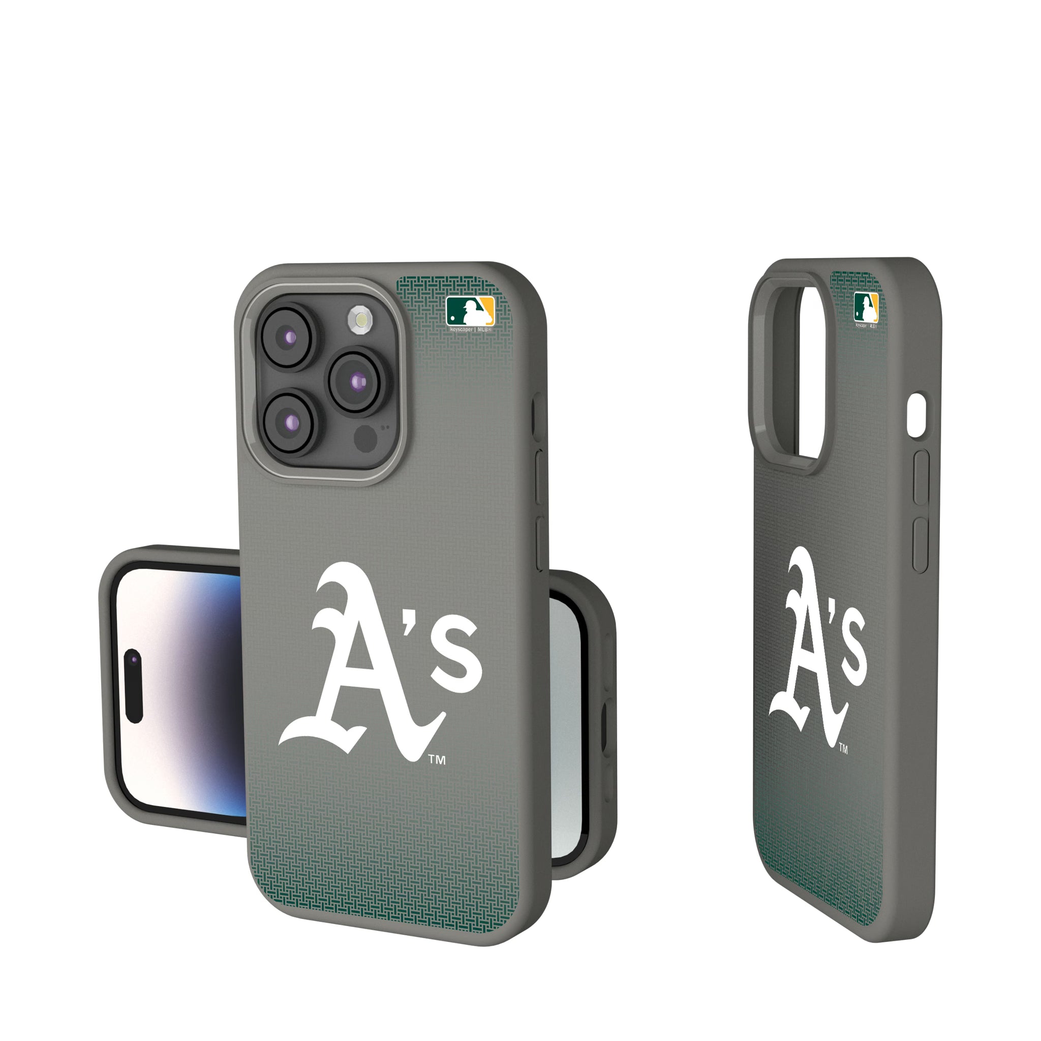 Oakland Athletics Linen iPhone Soft Touch Phone Case for Apple iPhone