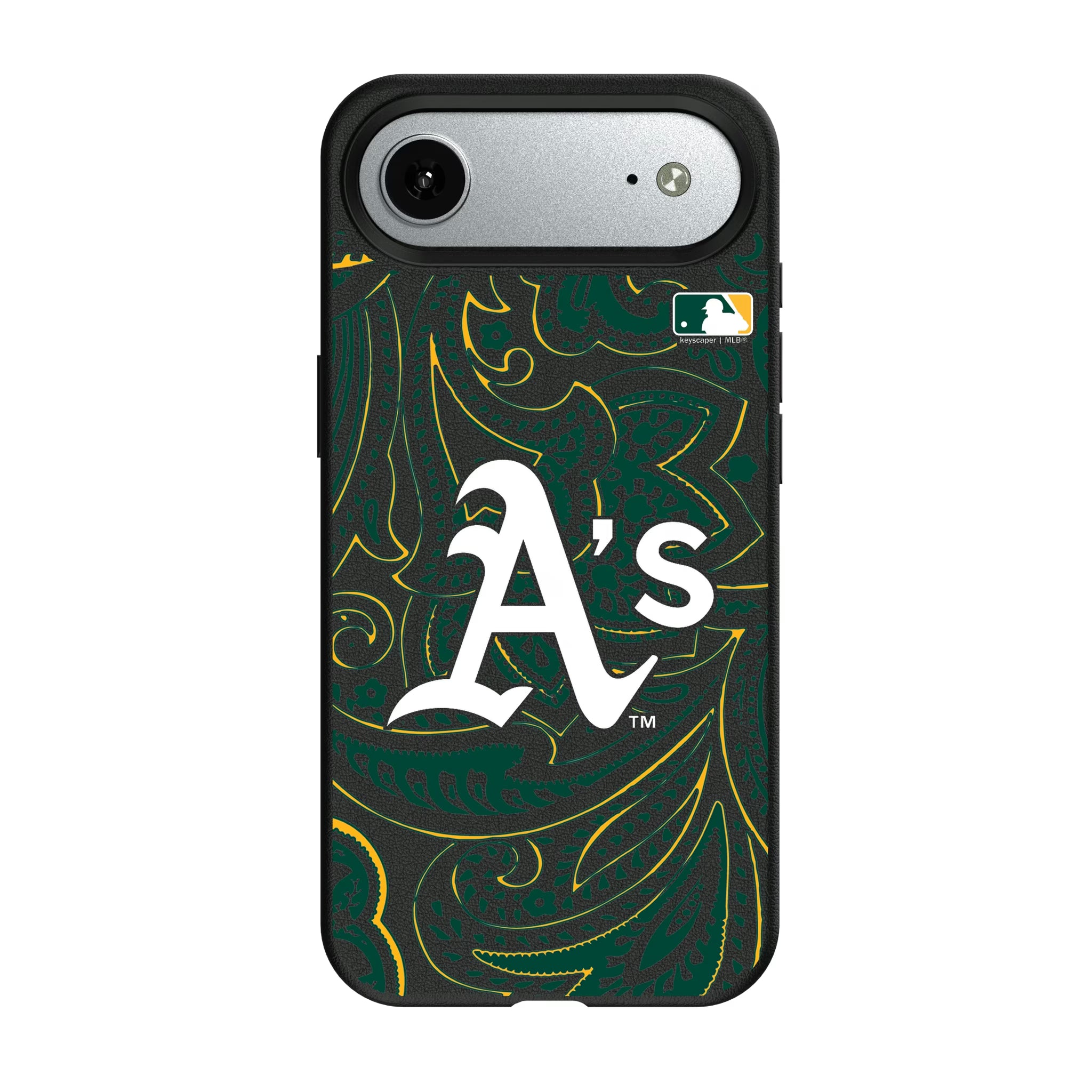 Oakland Athletics Paisley iPhone MagSafe Compatible Phone Case for Apple iPhone#Device_iPhone Air