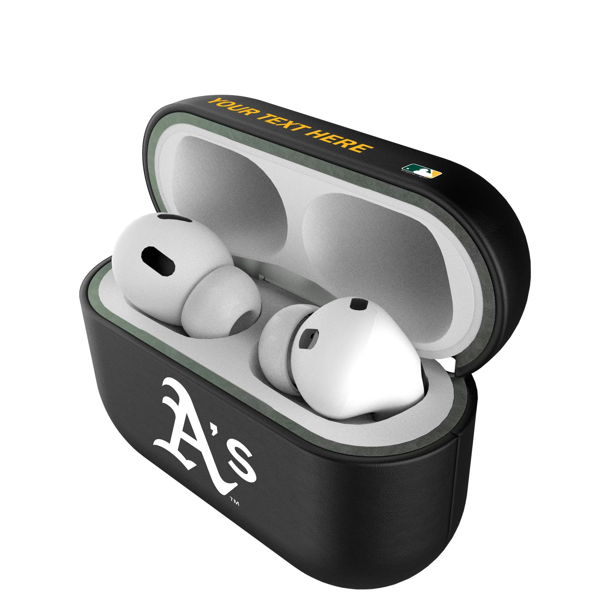 Oakland Athletics Personalized Insignia AirPods AirPod Case Cover#Device_AirPods Pro 1st Gen