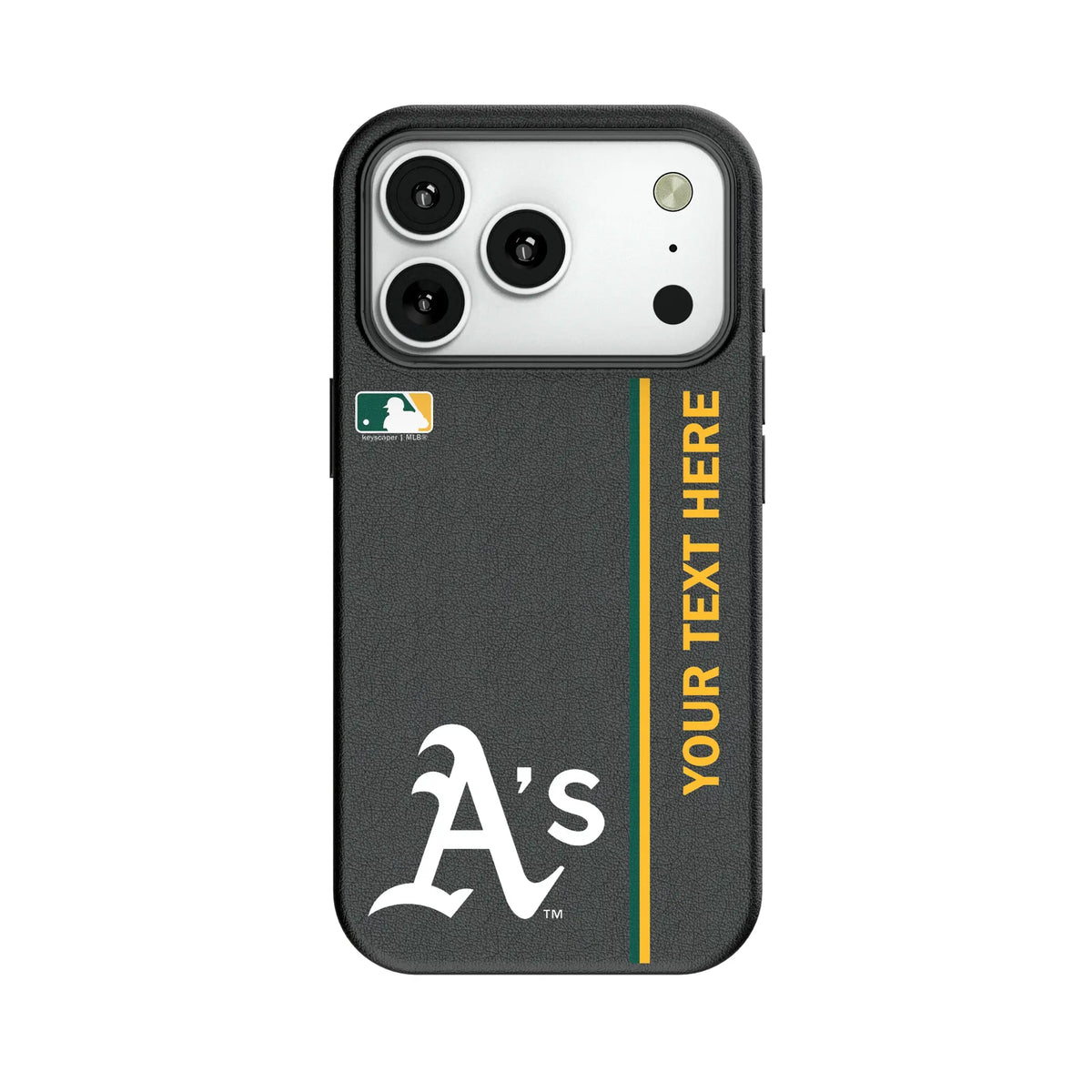 Oakland Athletics Personalized Sidebard MagSafe Compatible Phone Case for Apple iPhone