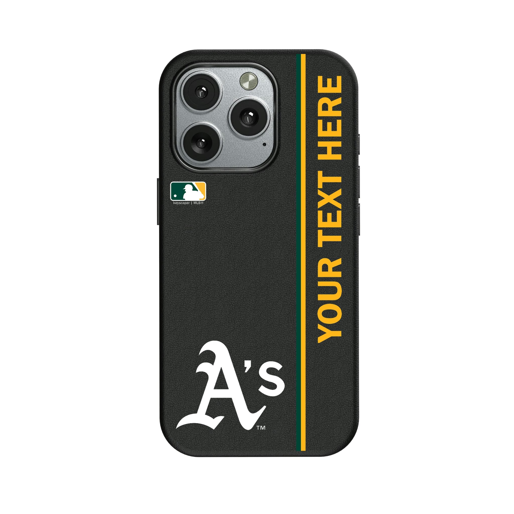 Oakland Athletics Personalized Sidebard iPhone MagSafe Compatible Phone Case for Apple iPhone
