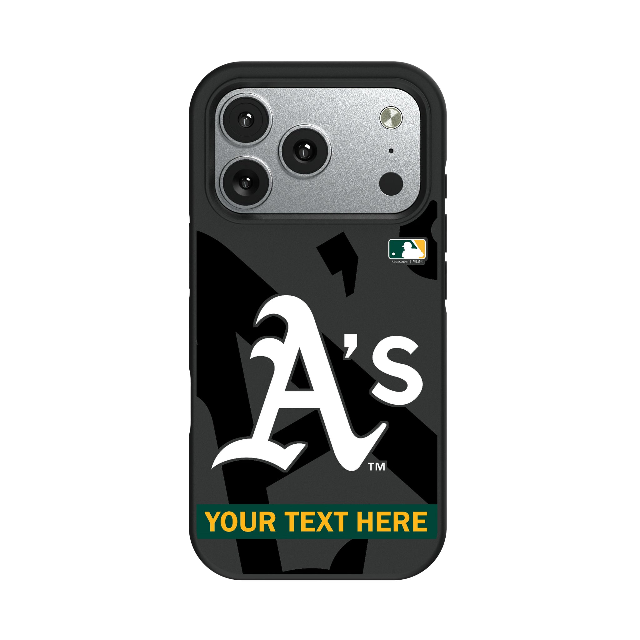 Oakland Athletics Personalized Tilt iPhone Bump Phone Case for Apple iPhone#Device_iPhone 17 Pro