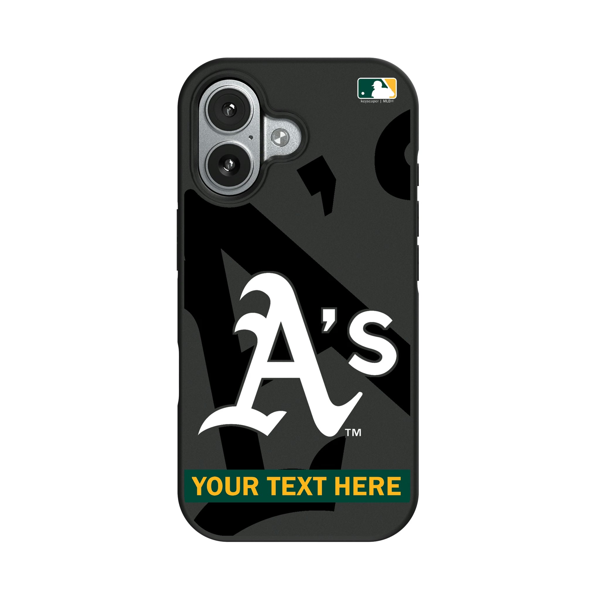 Oakland Athletics Personalized Tilt iPhone Bump Phone Case for Apple iPhone#Device_iPhone 17