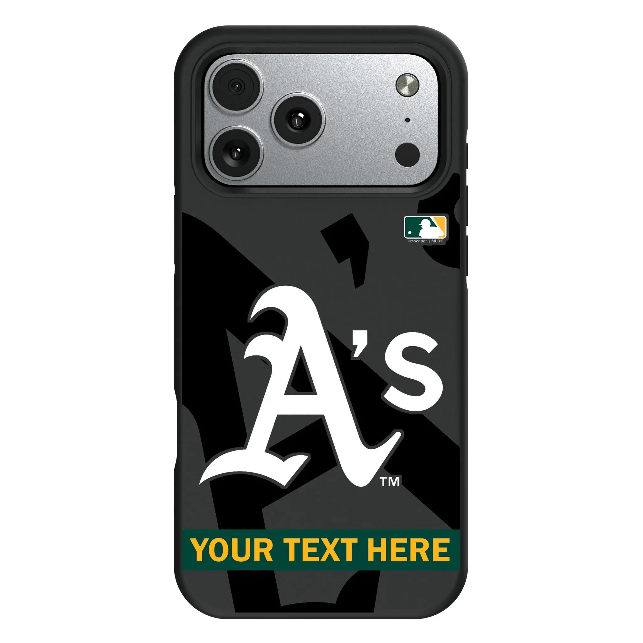 Oakland Athletics Personalized Tilt iPhone Bump Phone Case for Apple iPhone#Device_iPhone 17 Pro Max