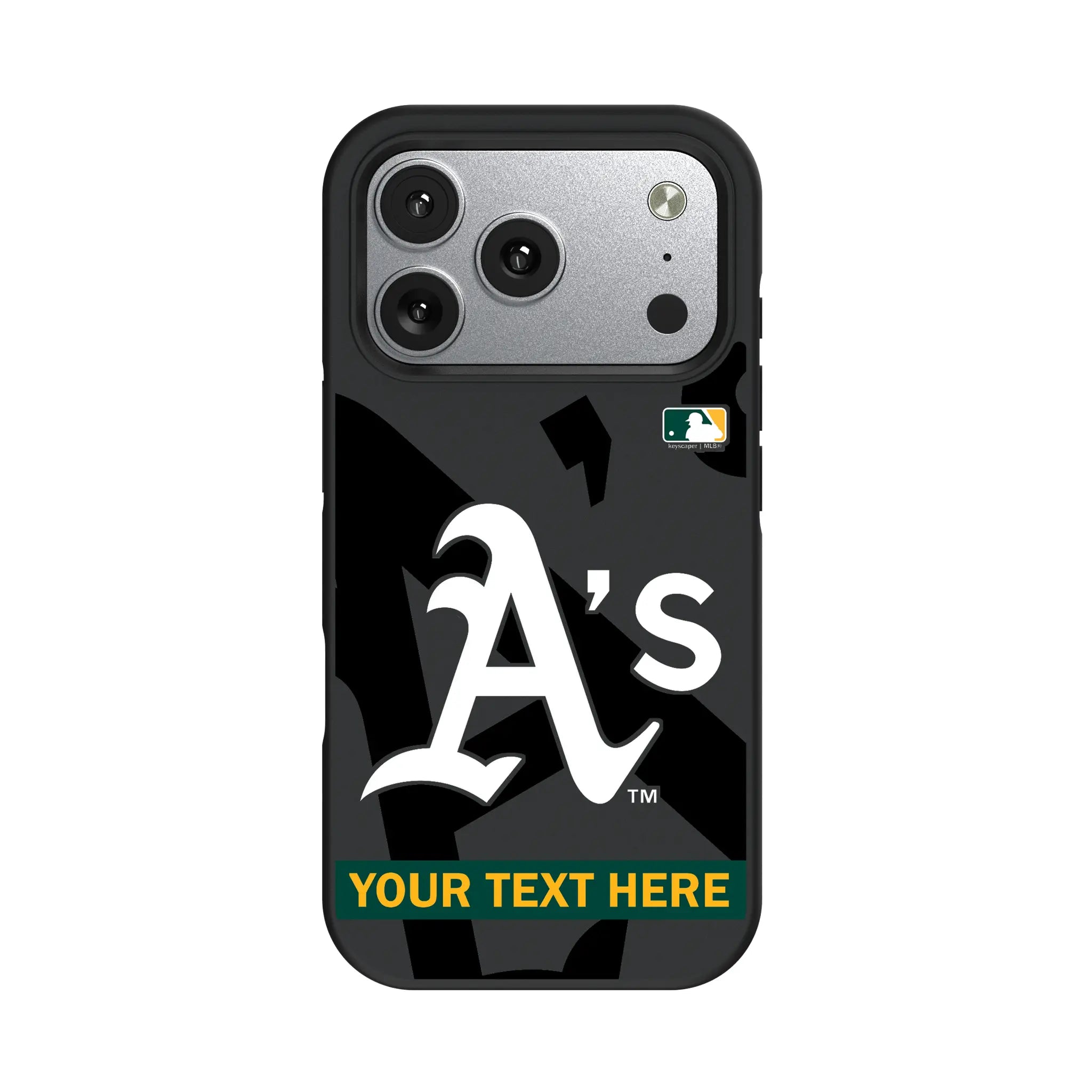 Oakland Athletics Personalized Tilt iPhone Bump Phone Case for Apple iPhone#Device_iPhone 17 Pro