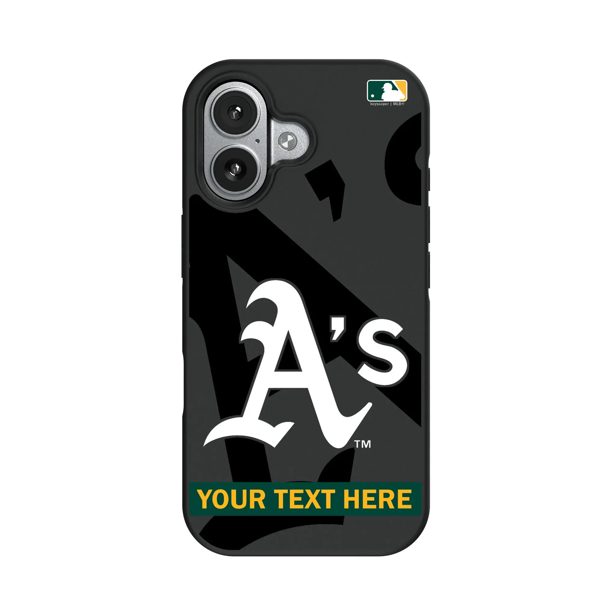 Oakland Athletics Personalized Tilt iPhone Bump Phone Case for Apple iPhone#Device_iPhone 17