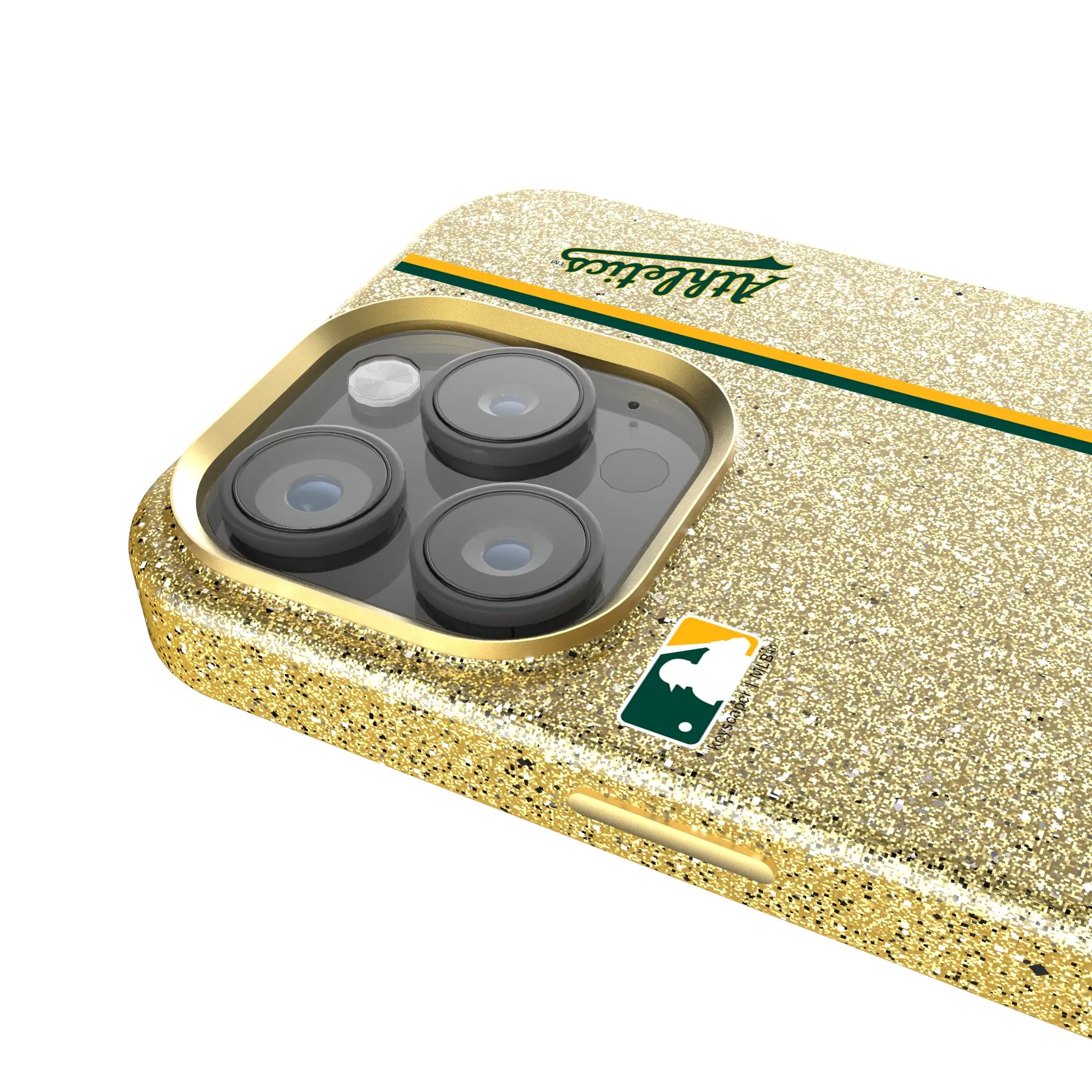 Oakland Athletics Sidebar iPhone Bling Phone Case for Apple iPhone - Detail