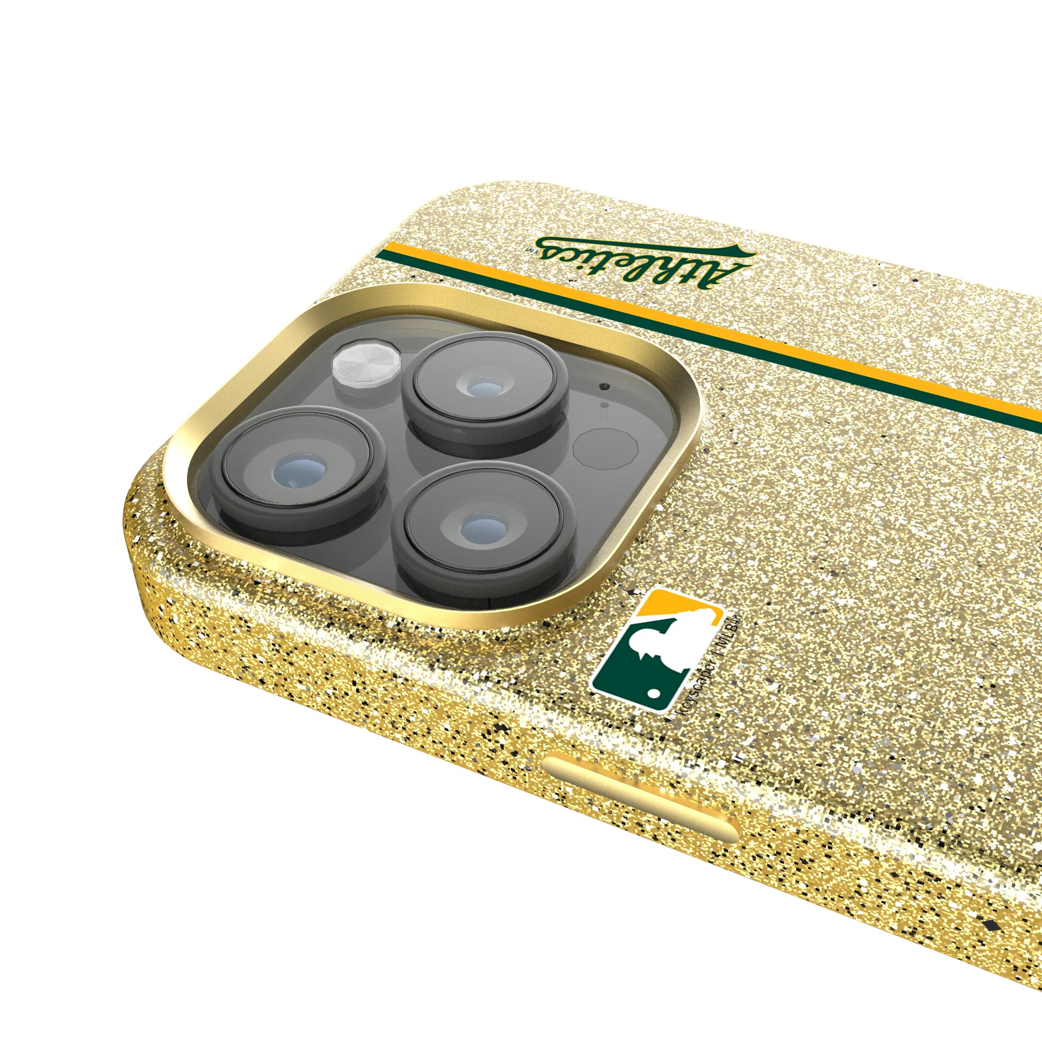 Oakland Athletics Sidebar iPhone Bling Phone Case for Apple iPhone - Detail