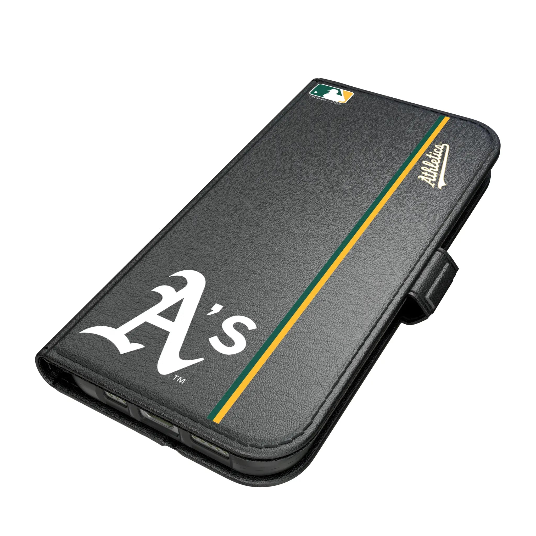 Oakland Athletics Sidebar iPhone Folio Phone Case for Apple iPhone#Device_iPhone 17