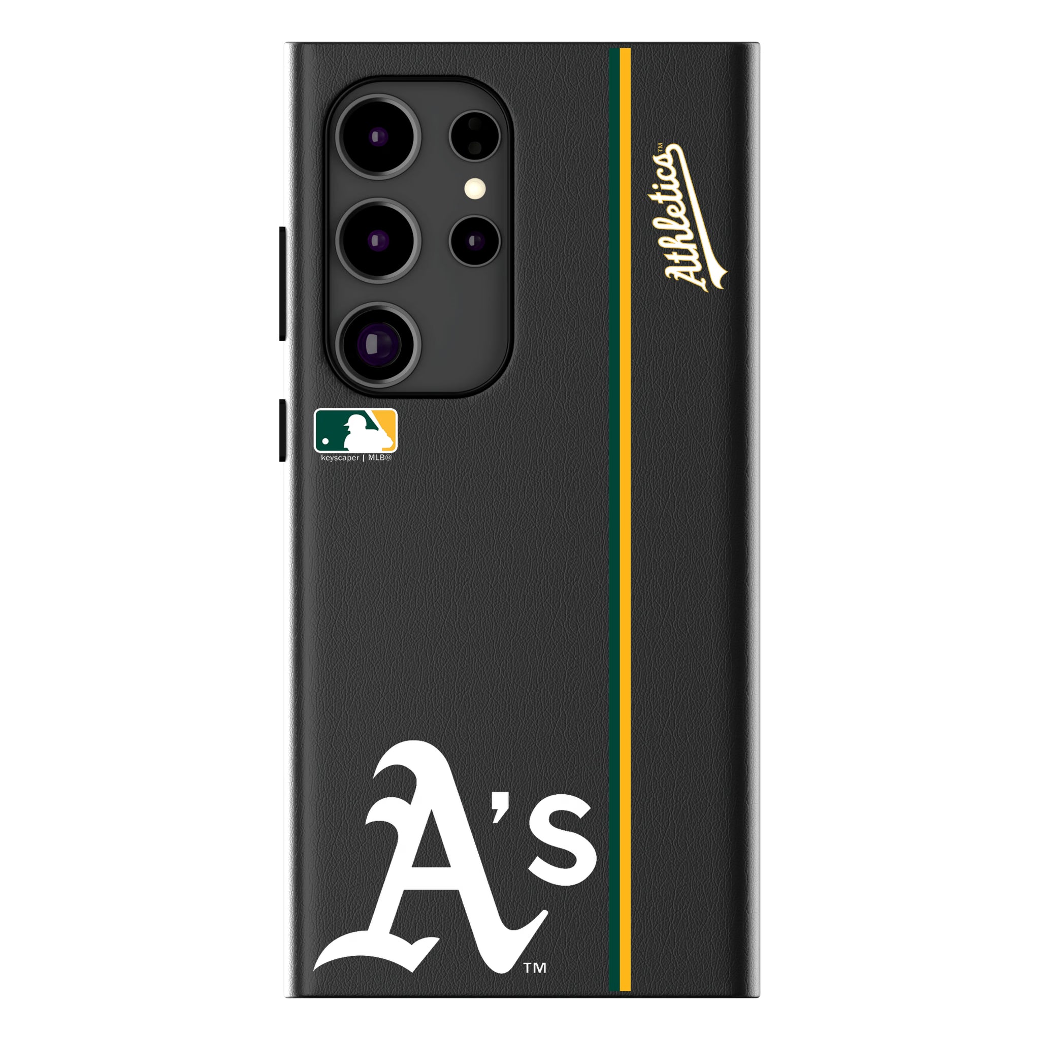 Oakland Athletics Sidebar Galaxy MagSafe Compatible Phone Case for Samsung Galaxy