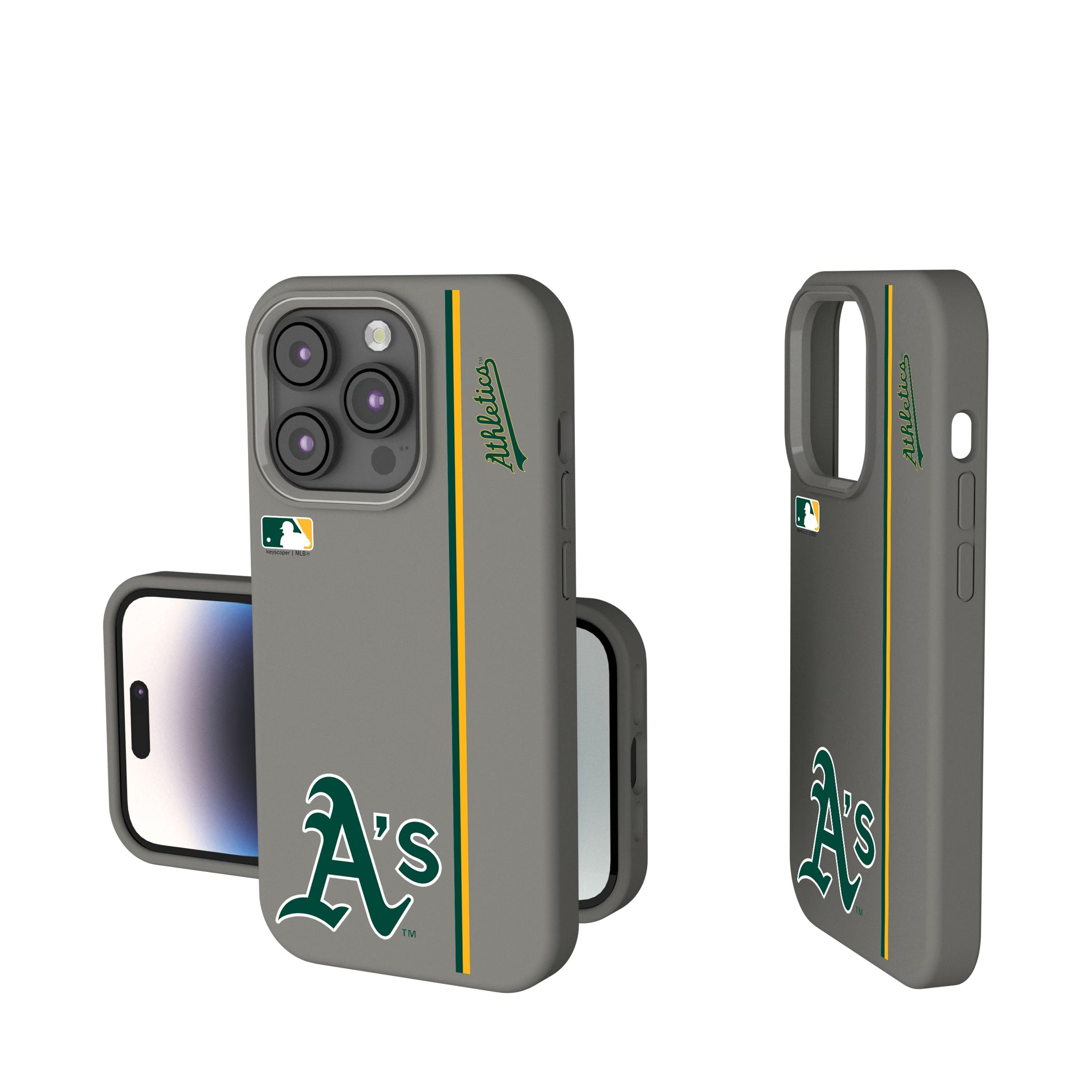 Oakland Athletics Sidebar iPhone Soft Touch Phone Case for Apple iPhone
