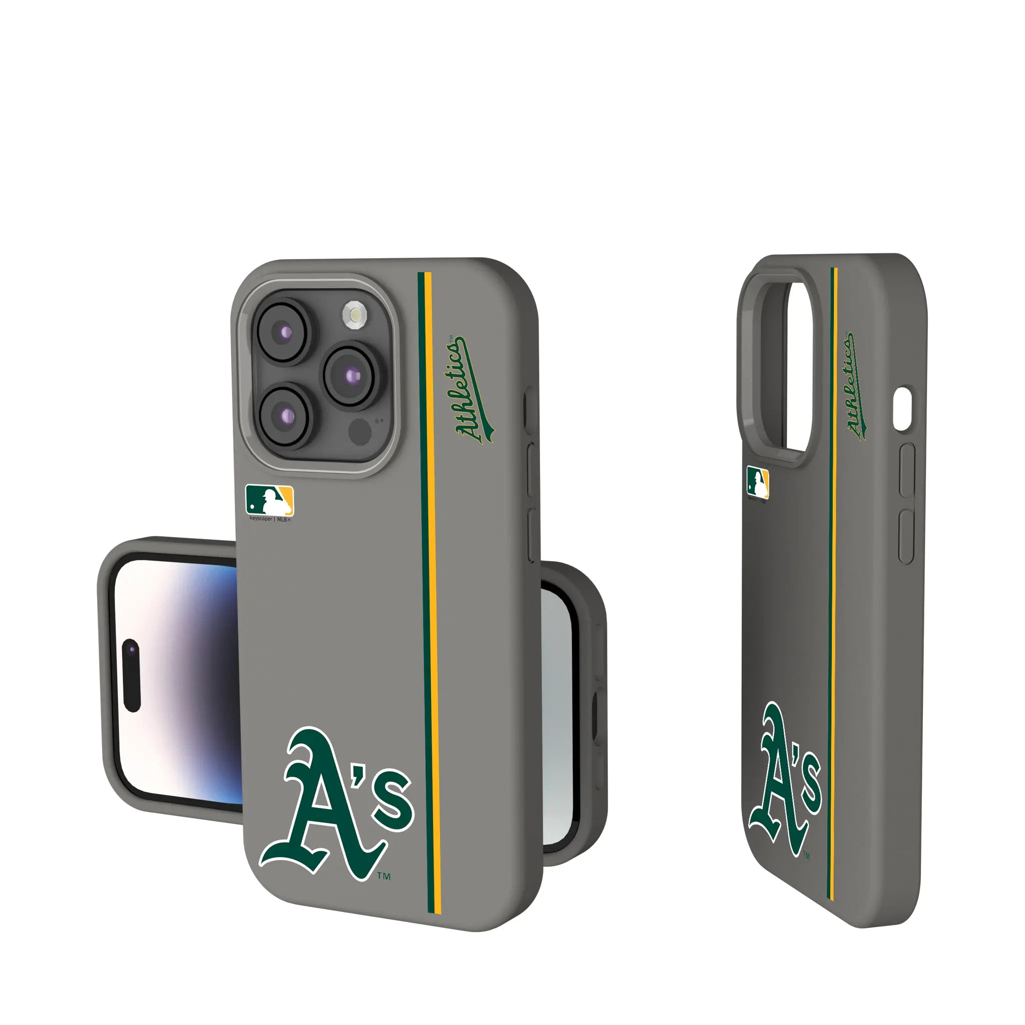 Oakland Athletics Sidebar iPhone Soft Touch Phone Case for Apple iPhone