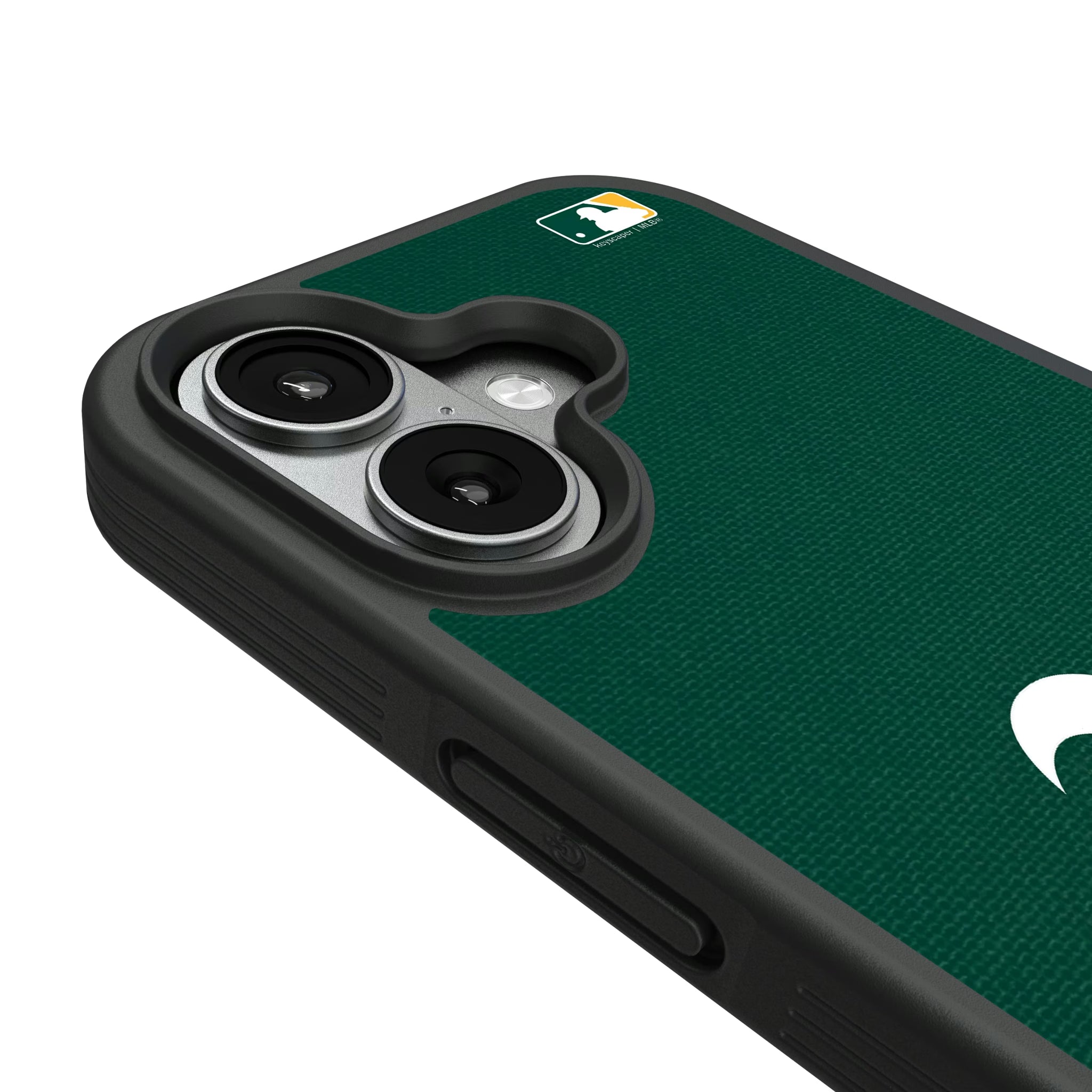 Oakland Athletics Solid iPhone Bump Phone Case for Apple iPhone - Detail#Device_iPhone 17