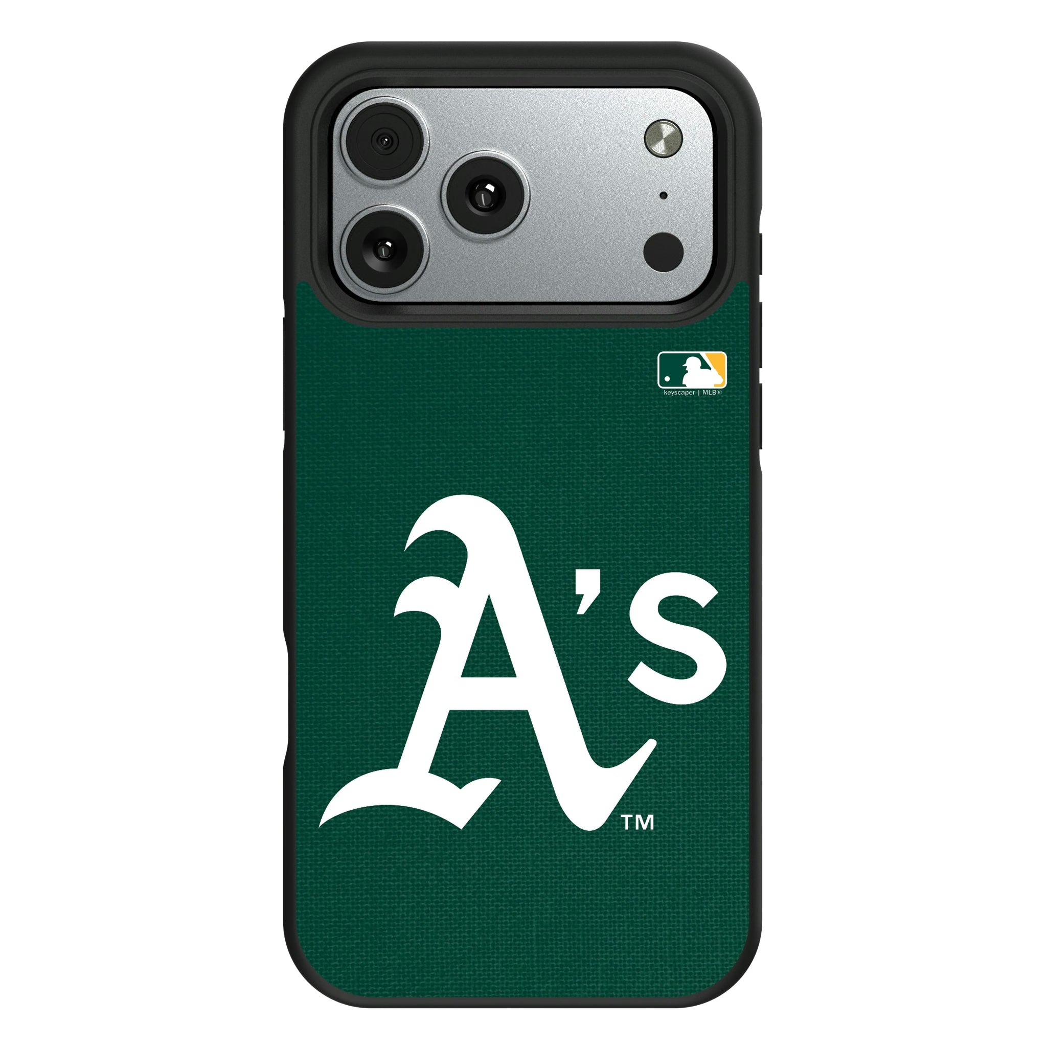 Oakland Athletics Solid iPhone Bump Phone Case for Apple iPhone#Device_iPhone 17 Pro Max
