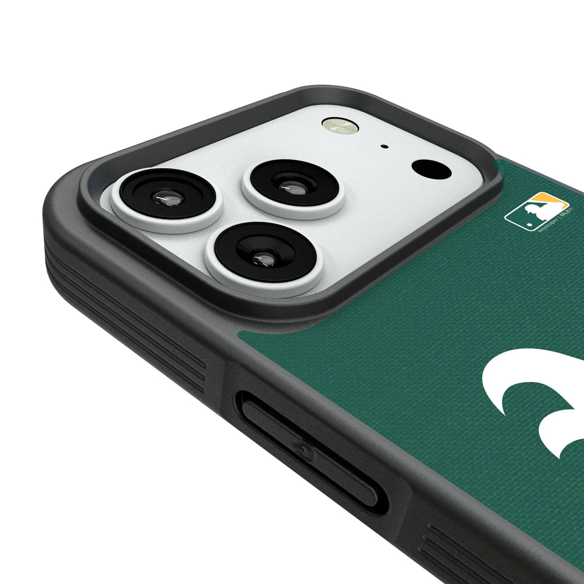 Oakland Athletics Solid iPhone Bump Phone Case for Apple iPhone - Detail#Device_iPhone 18 Pro