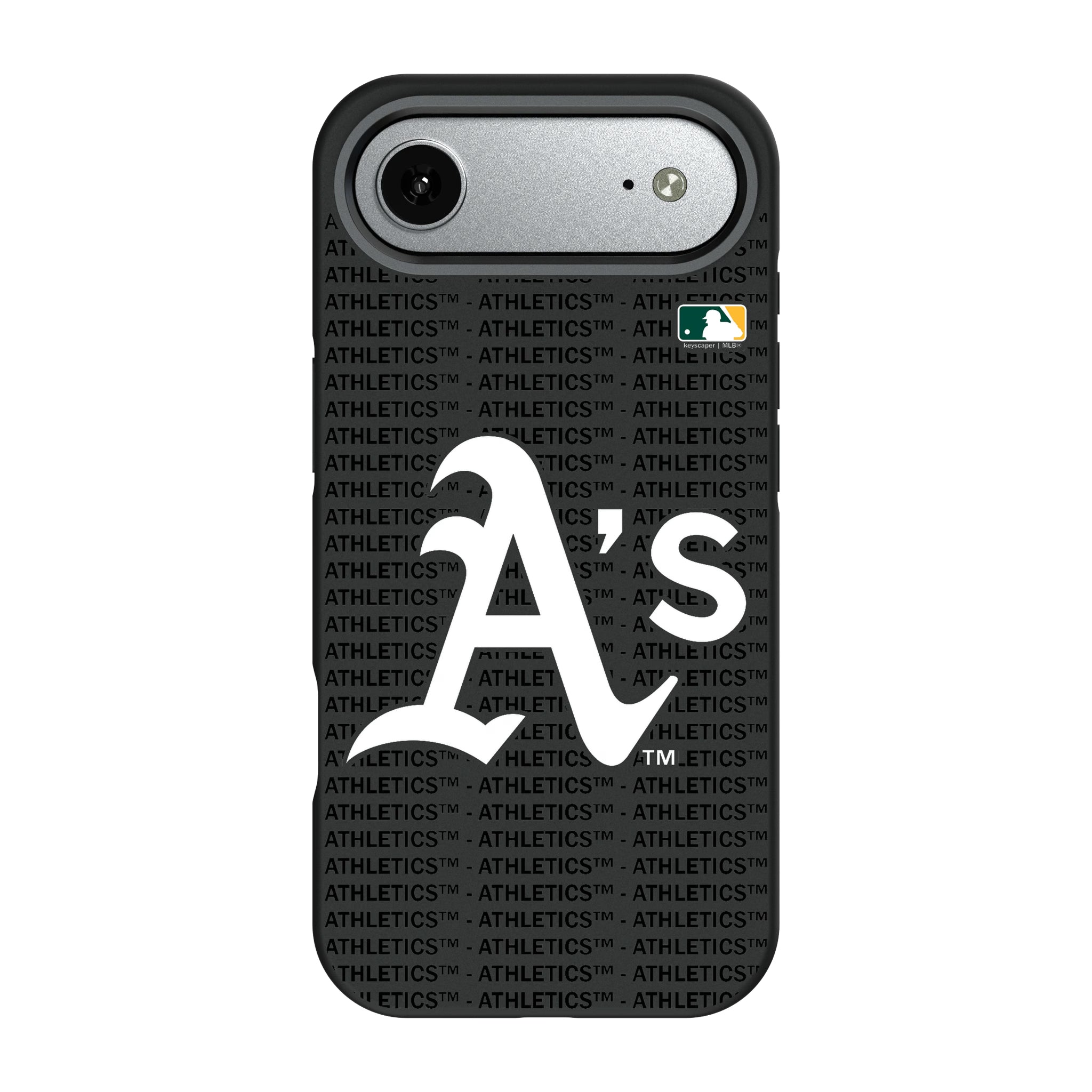 Oakland Athletics Text Backdrop iPhone Bump Phone Case for Apple iPhone#Device_iPhone Air