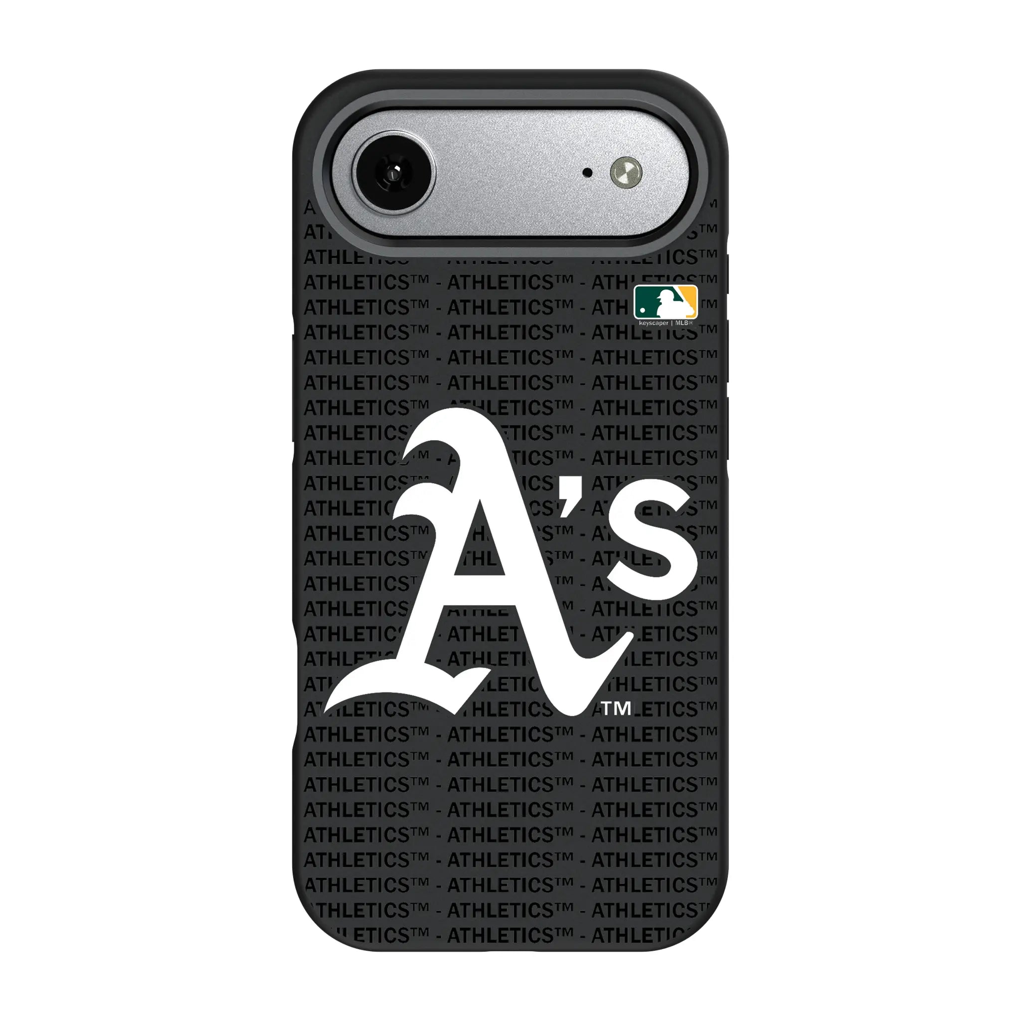 Oakland Athletics Text Backdrop iPhone Bump Phone Case for Apple iPhone#Device_iPhone Air