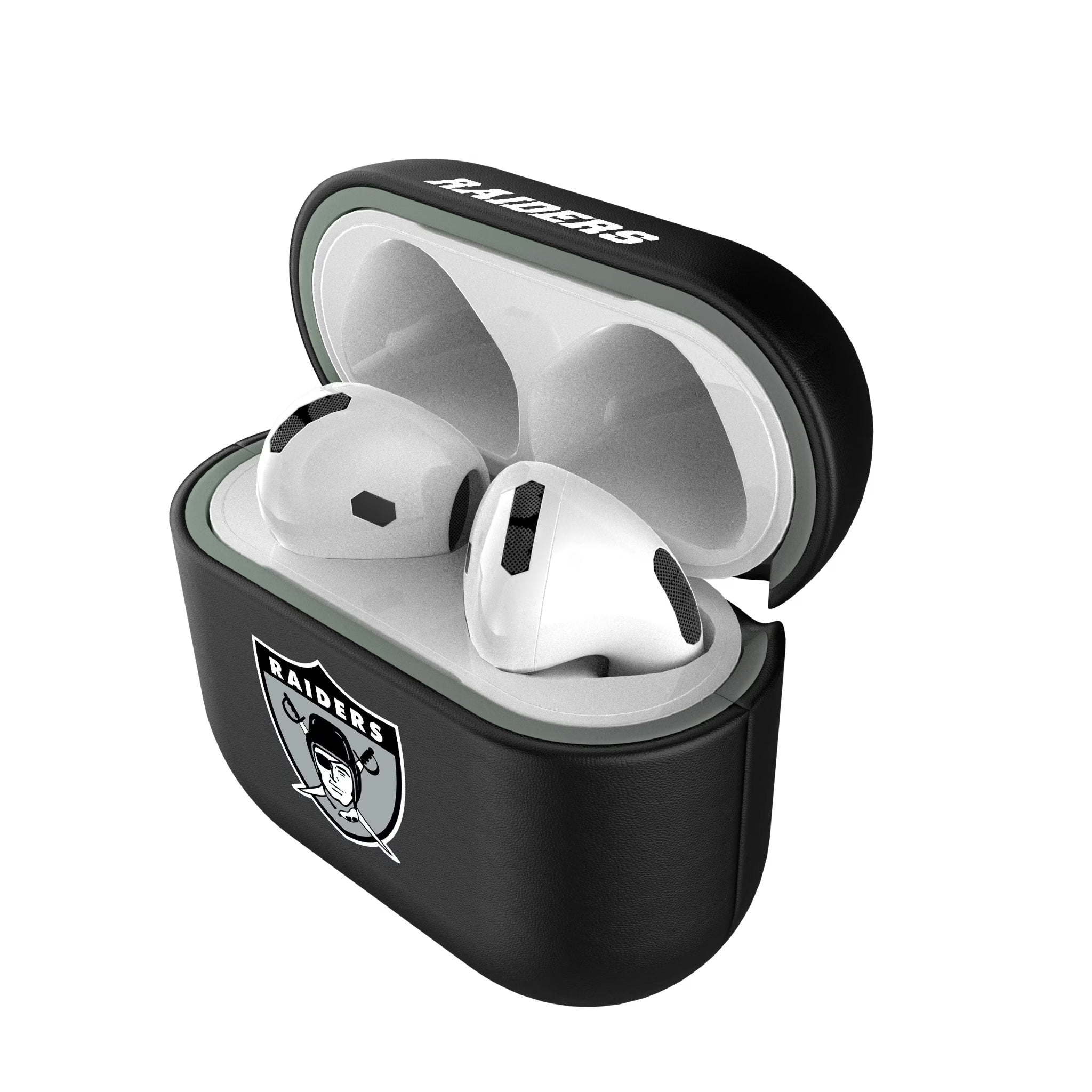 Oakland Raiders 1963 Historic Collection Insignia AirPods AirPod Case Cover#Device_AirPods 4