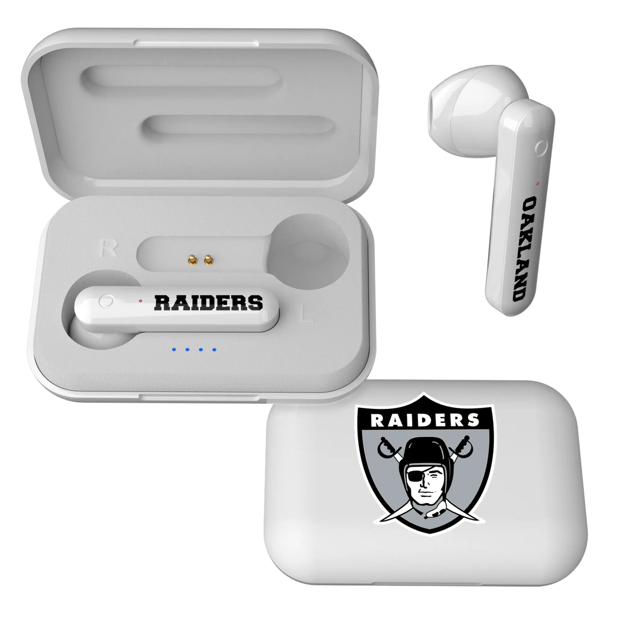 Oakland Raiders 1963 Historic Collection Insignia Wireless TWS Earbuds