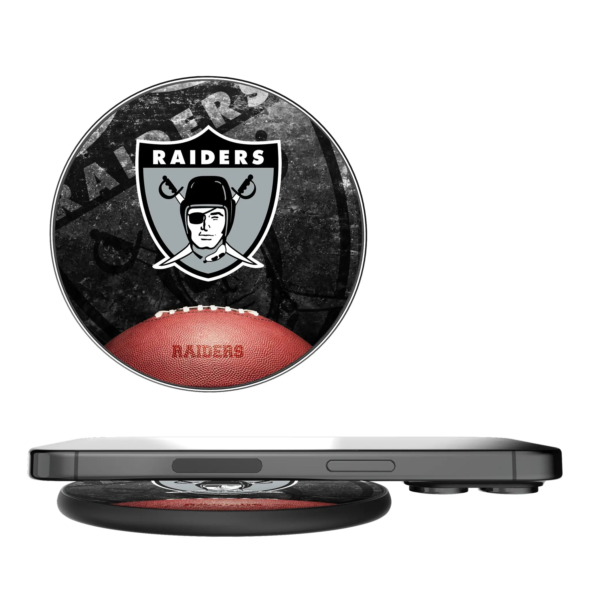 Oakland Raiders 1963 Historic Collection Legendary 15-Watt Wireless Charger