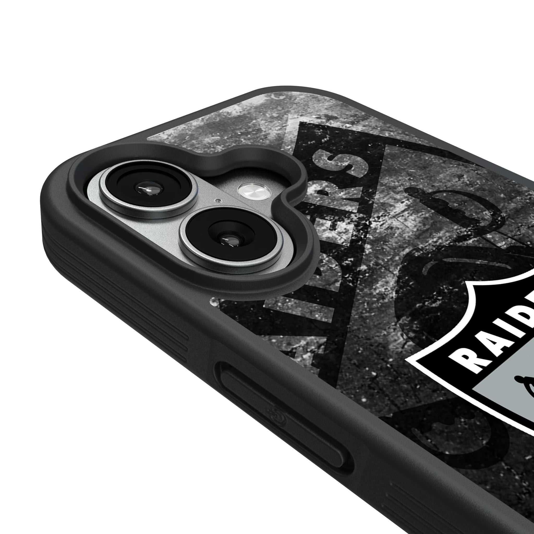 Oakland Raiders 1963 Historic Collection Legendary iPhone Bump Phone Case for Apple iPhone - Detail#Device_iPhone 17