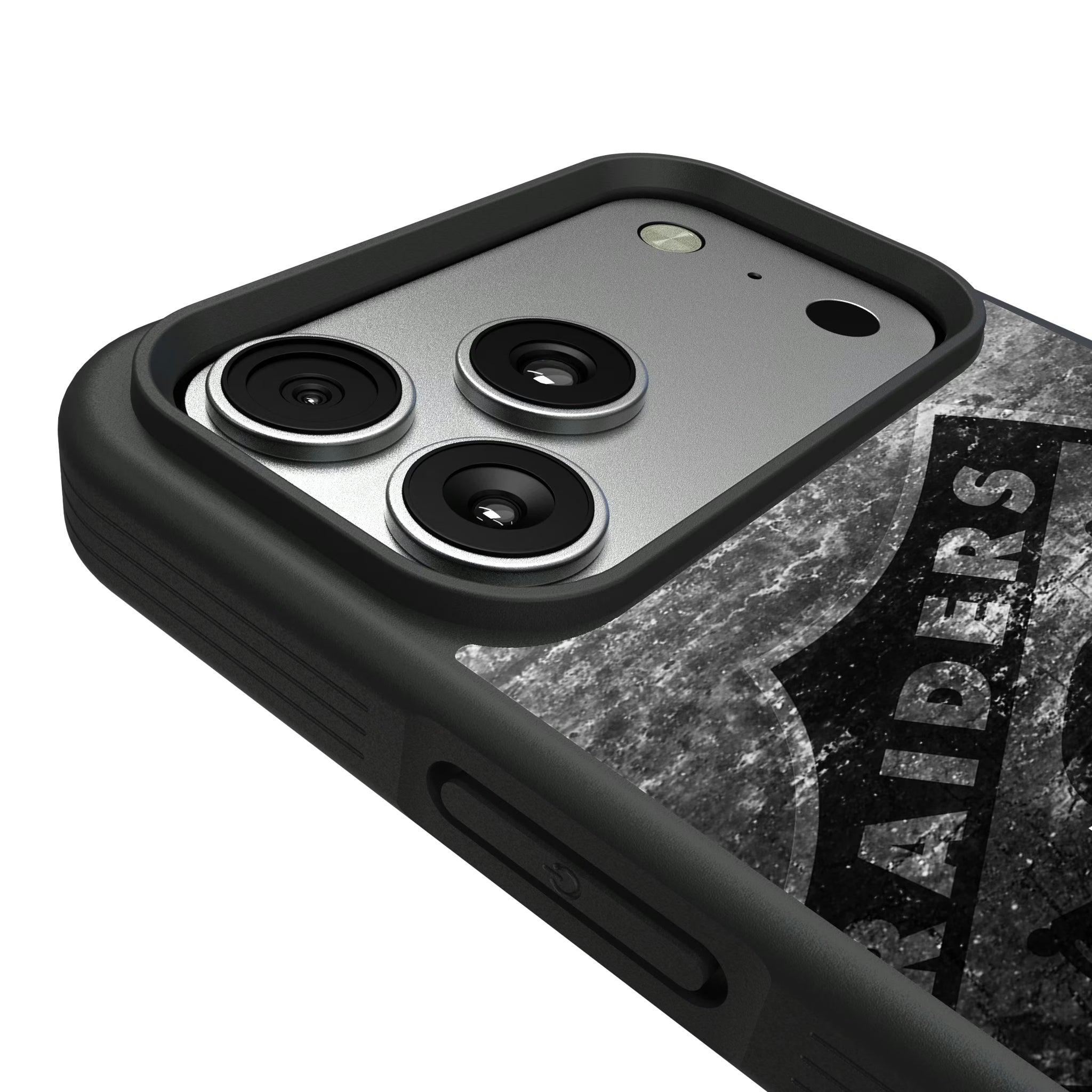 Oakland Raiders 1963 Historic Collection Legendary iPhone Bump Phone Case for Apple iPhone - Detail#Device_iPhone 17 Pro Max
