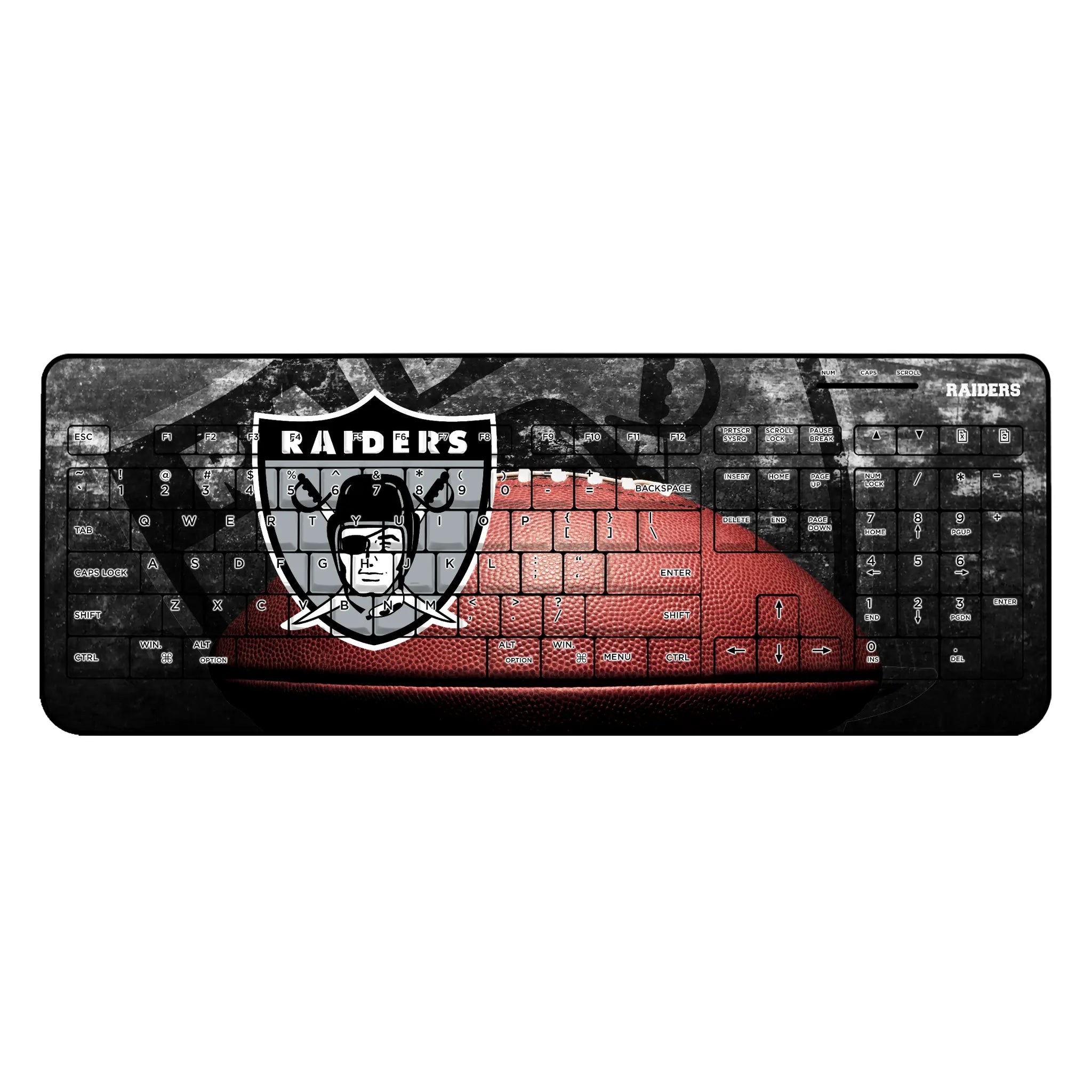 Oakland Raiders 1963 Historic Collection Legendary Wireless USB Keyboard
