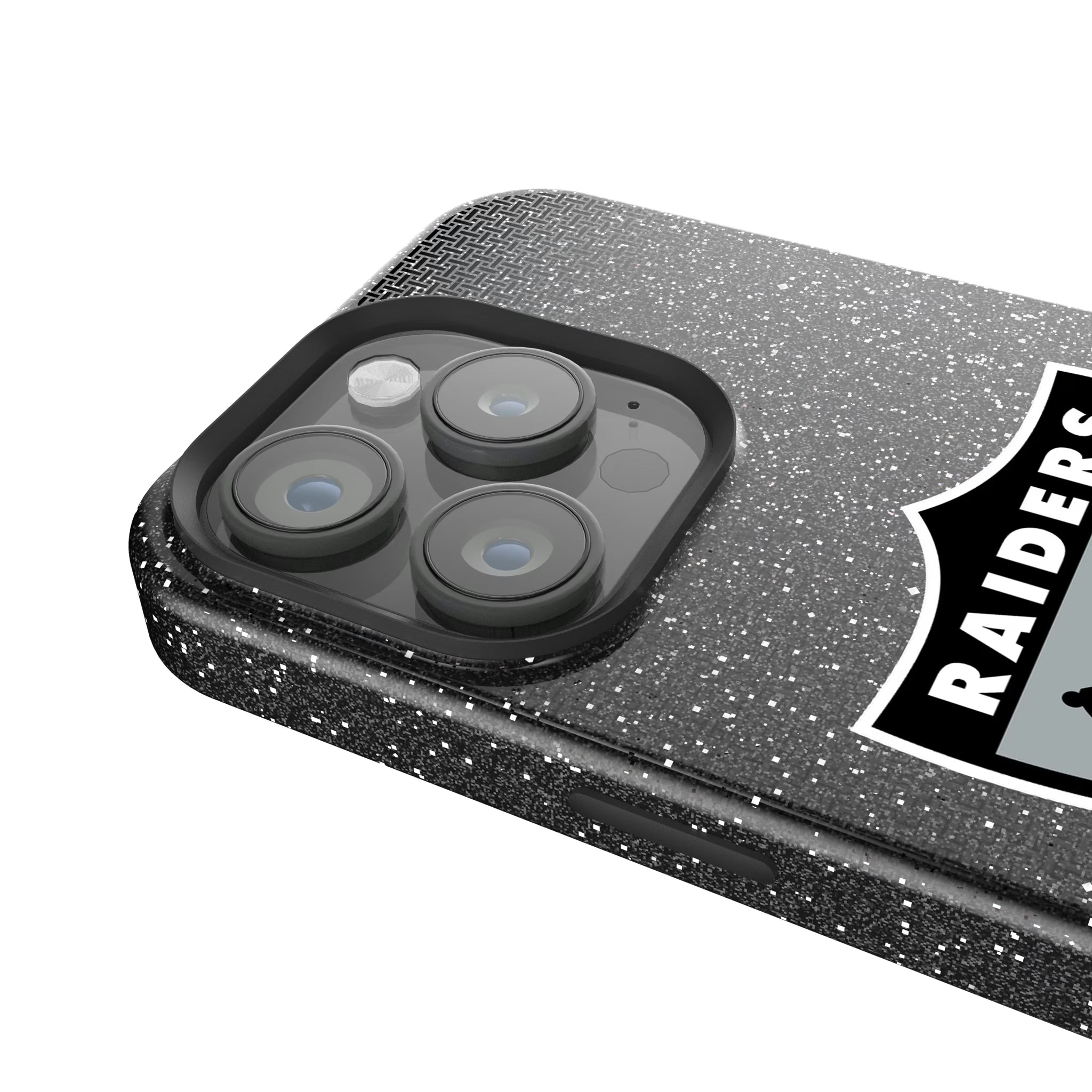 Oakland Raiders 1963 Historic Collection Linen iPhone Bling Phone Case for Apple iPhone - Detail