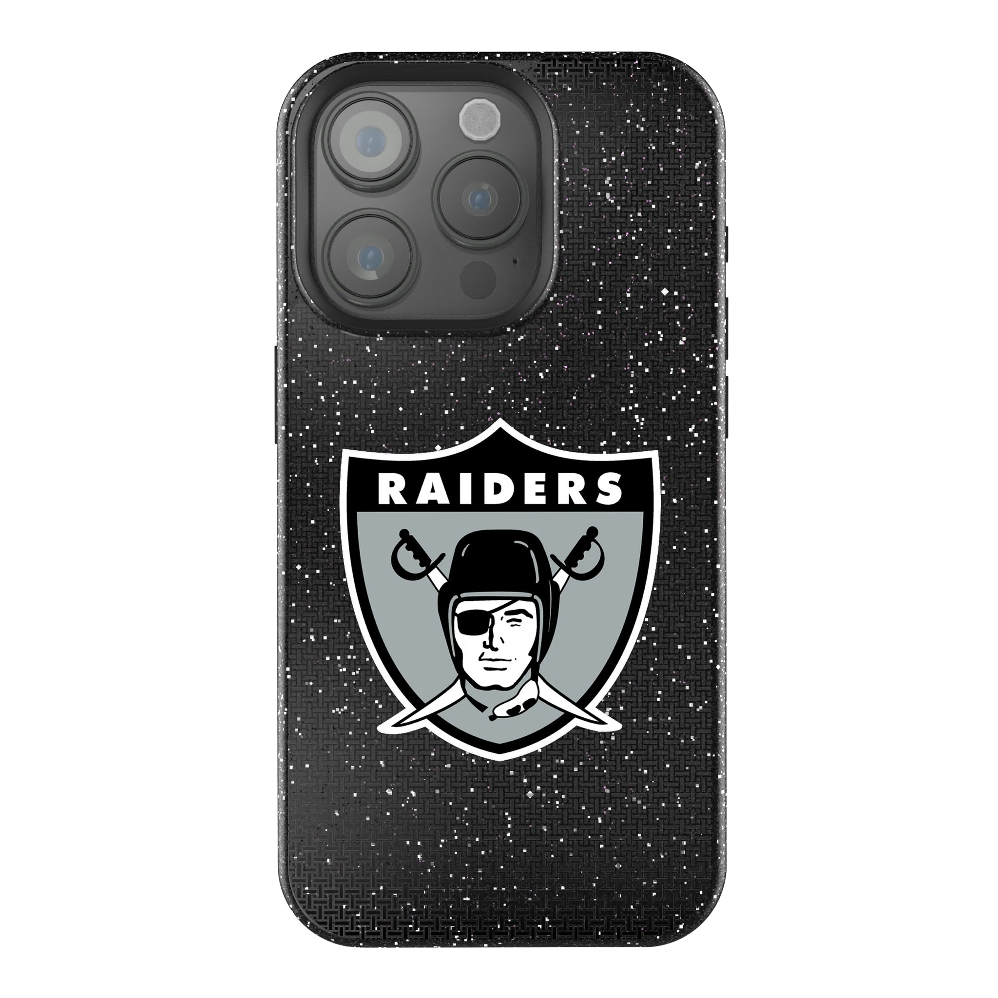 Oakland Raiders 1963 Historic Collection Linen iPhone Bling Phone Case for Apple iPhone