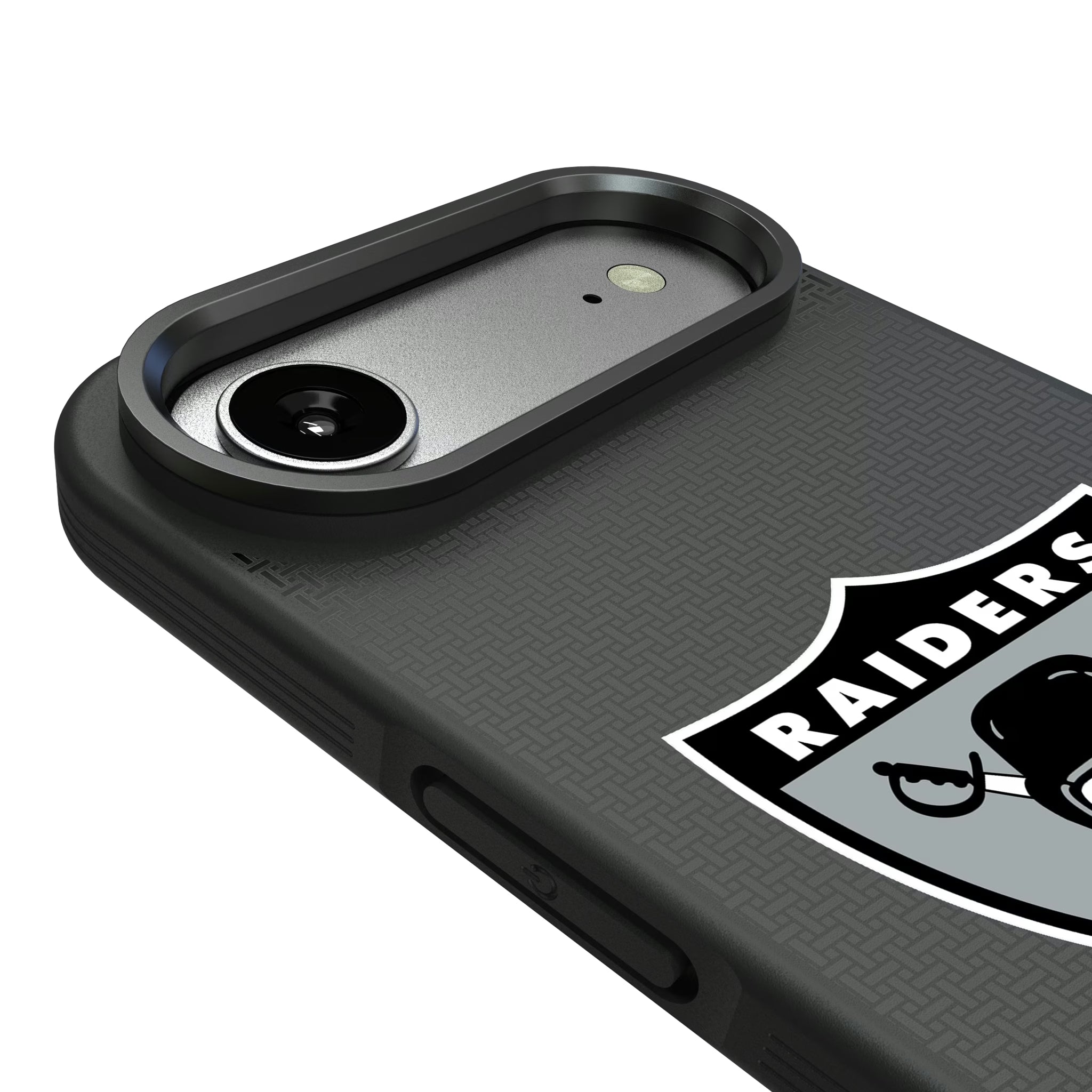 Oakland Raiders 1963 Historic Collection Linen iPhone Bump Phone Case for Apple iPhone - Detail#Device_iPhone Air