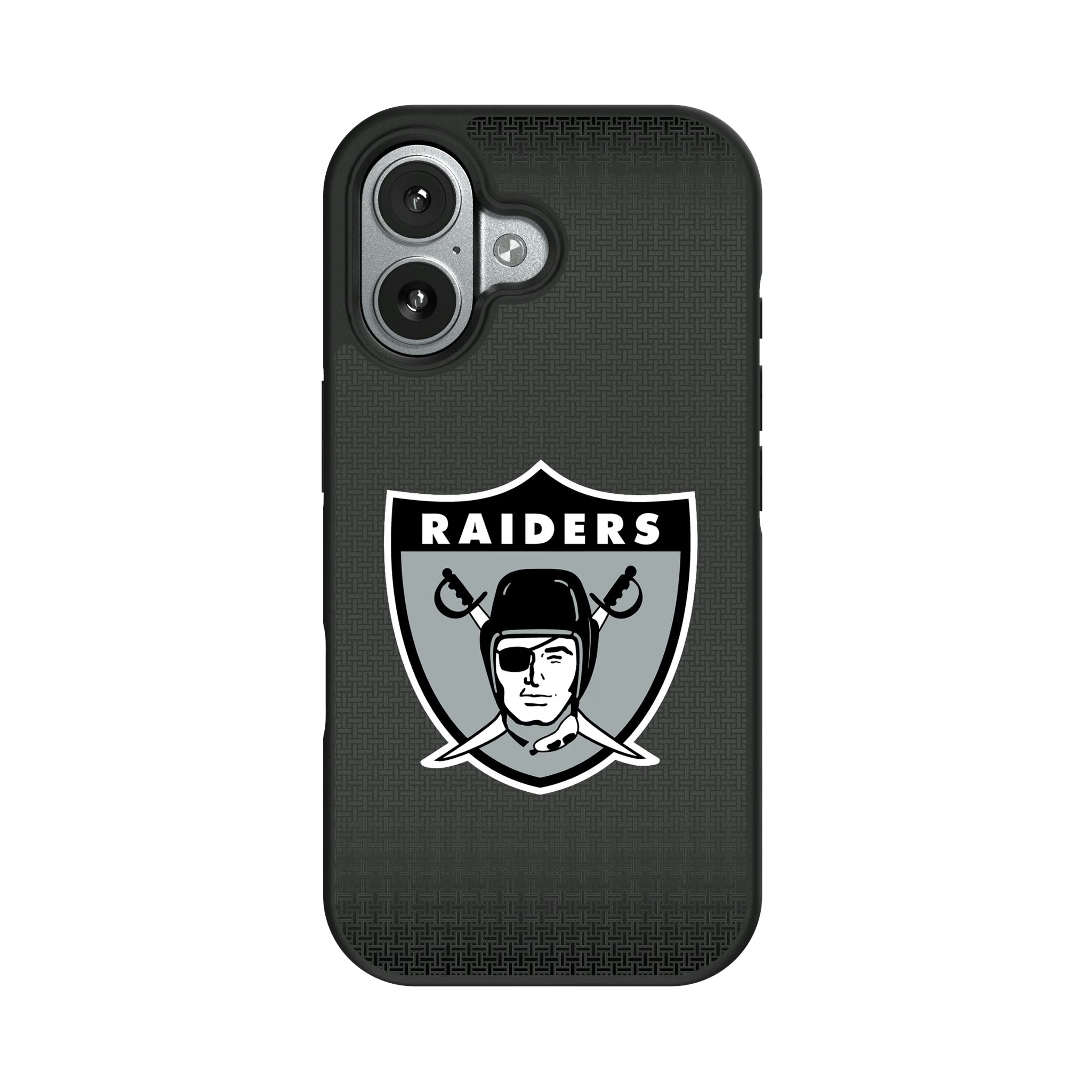 Oakland Raiders 1963 Historic Collection Linen iPhone Bump Phone Case for Apple iPhone#Device_iPhone 17