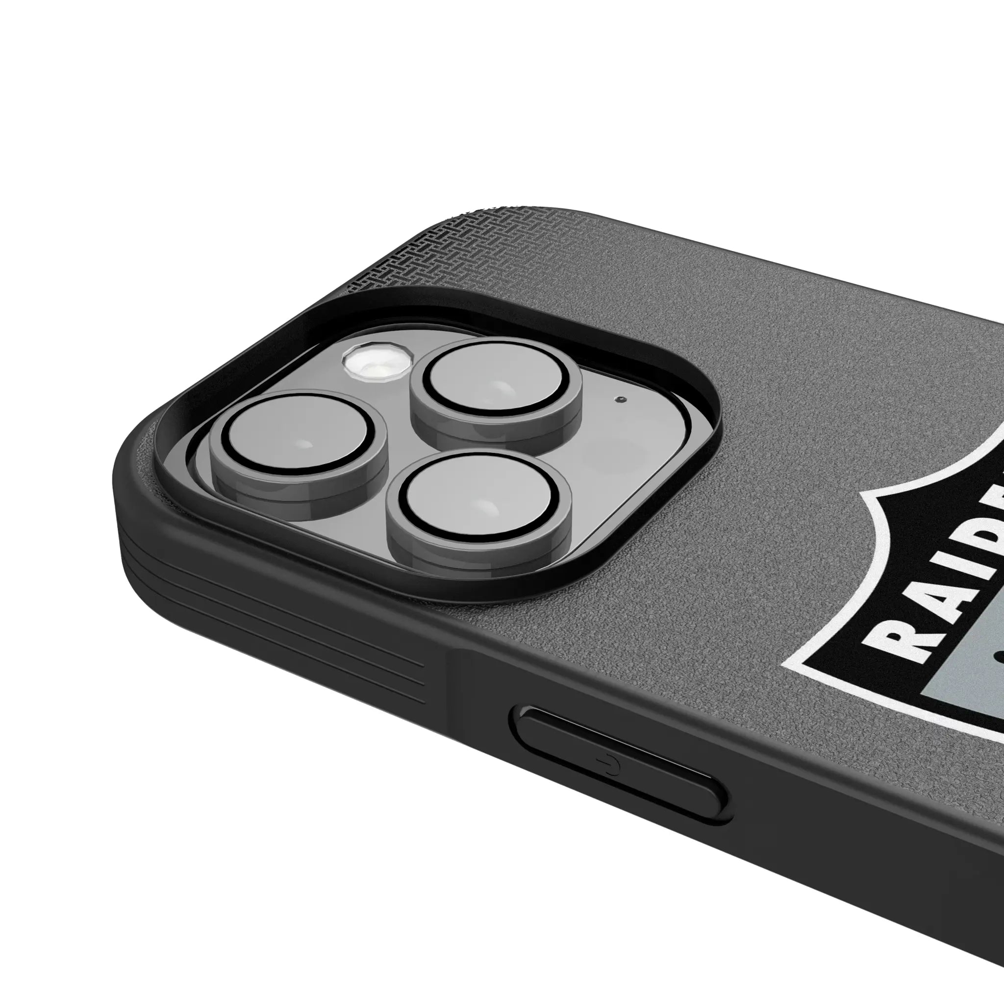 Oakland Raiders 1963 Historic Collection Linen iPhone Bump Phone Case for Apple iPhone - Detail