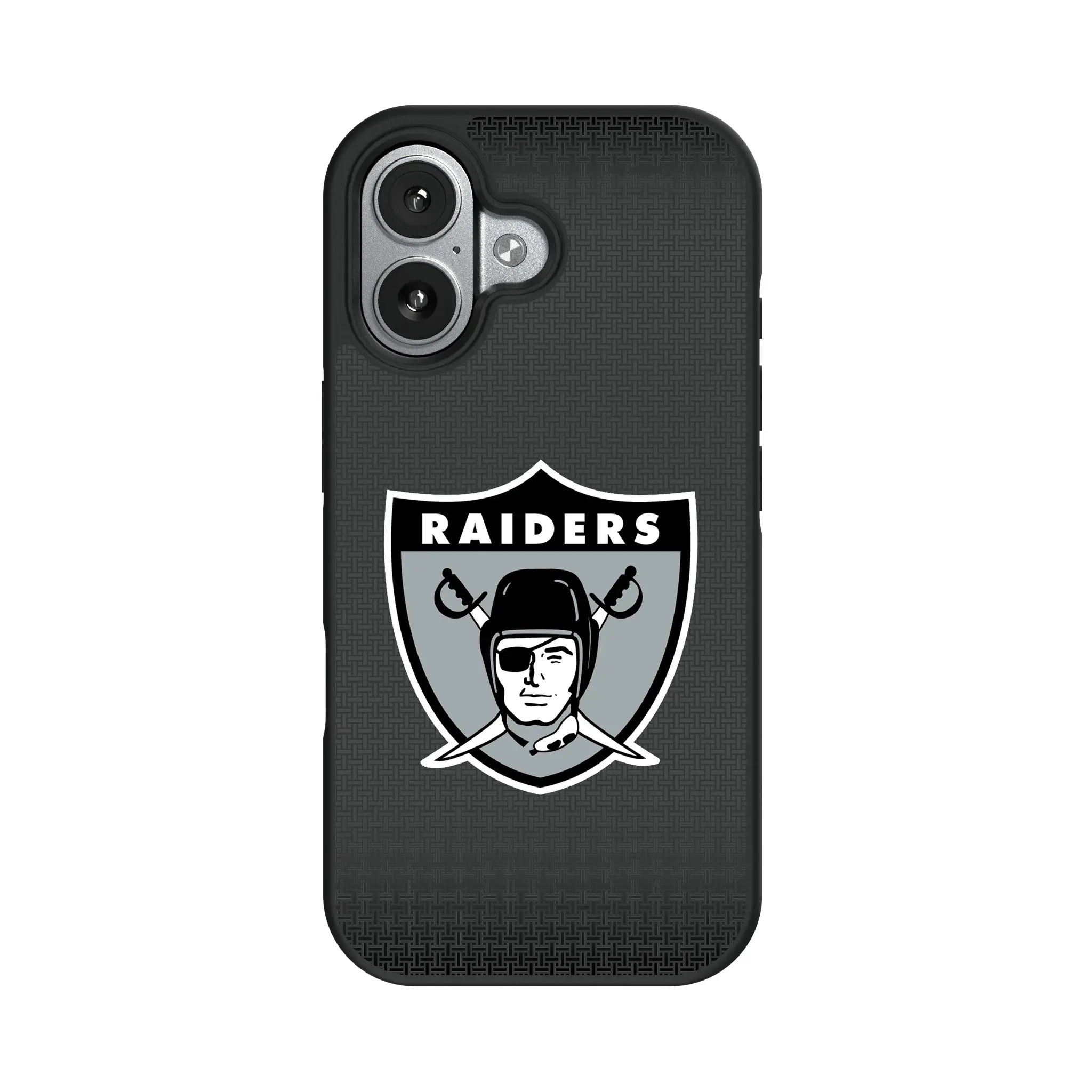 Oakland Raiders 1963 Historic Collection Linen iPhone Bump Phone Case for Apple iPhone#Device_iPhone 17