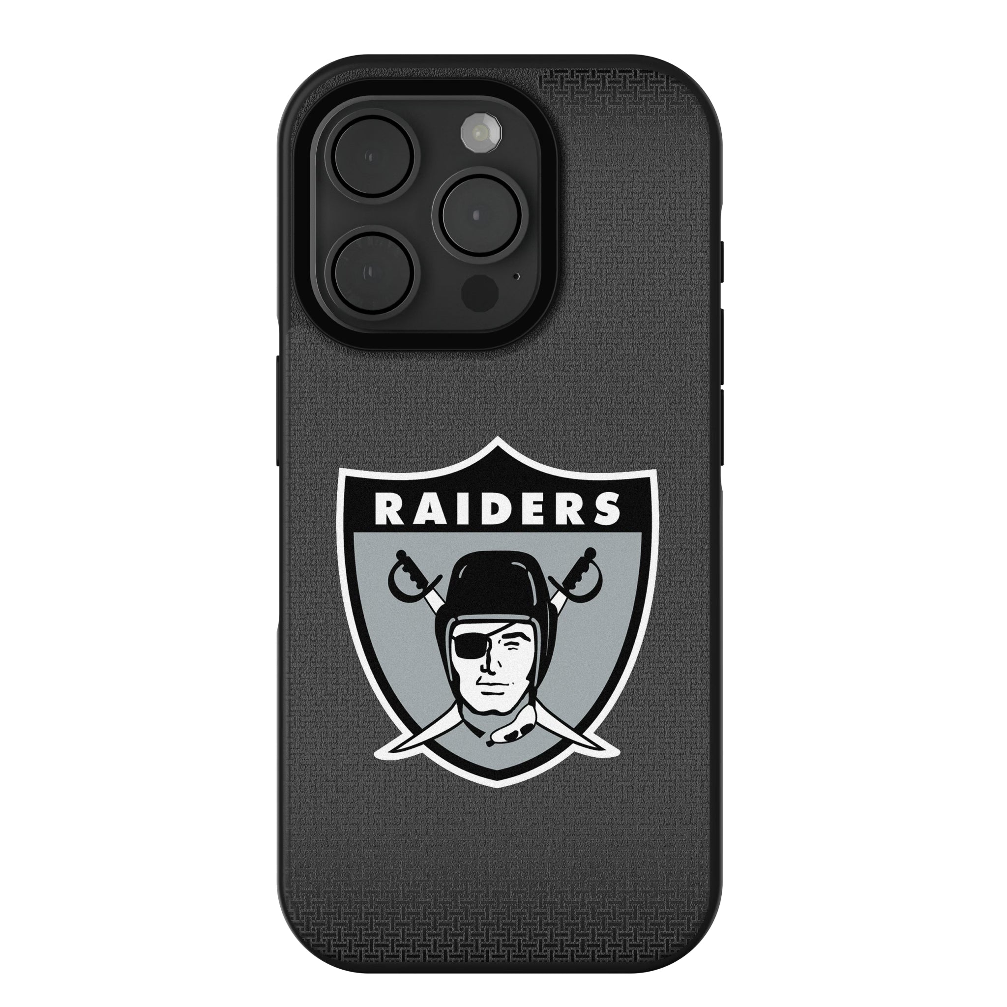 Oakland Raiders 1963 Historic Collection Linen iPhone Bump Phone Case for Apple iPhone