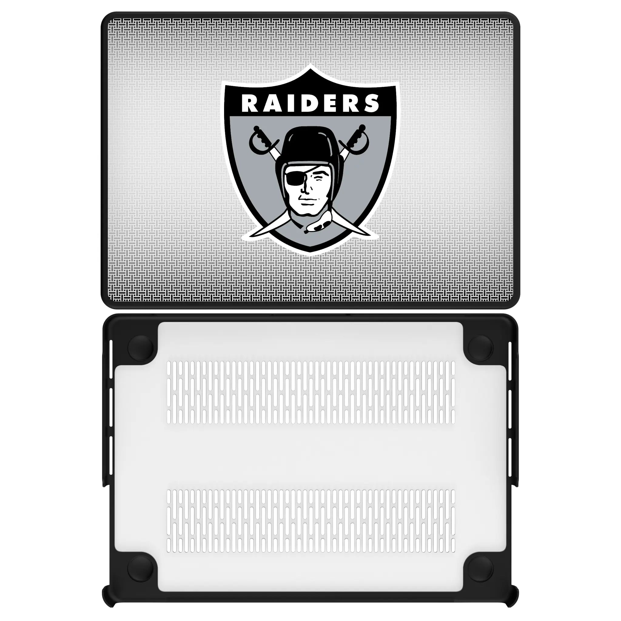 Oakland Raiders 1963 Historic Collection Linen MacBook Laptop Case for Apple MacBook