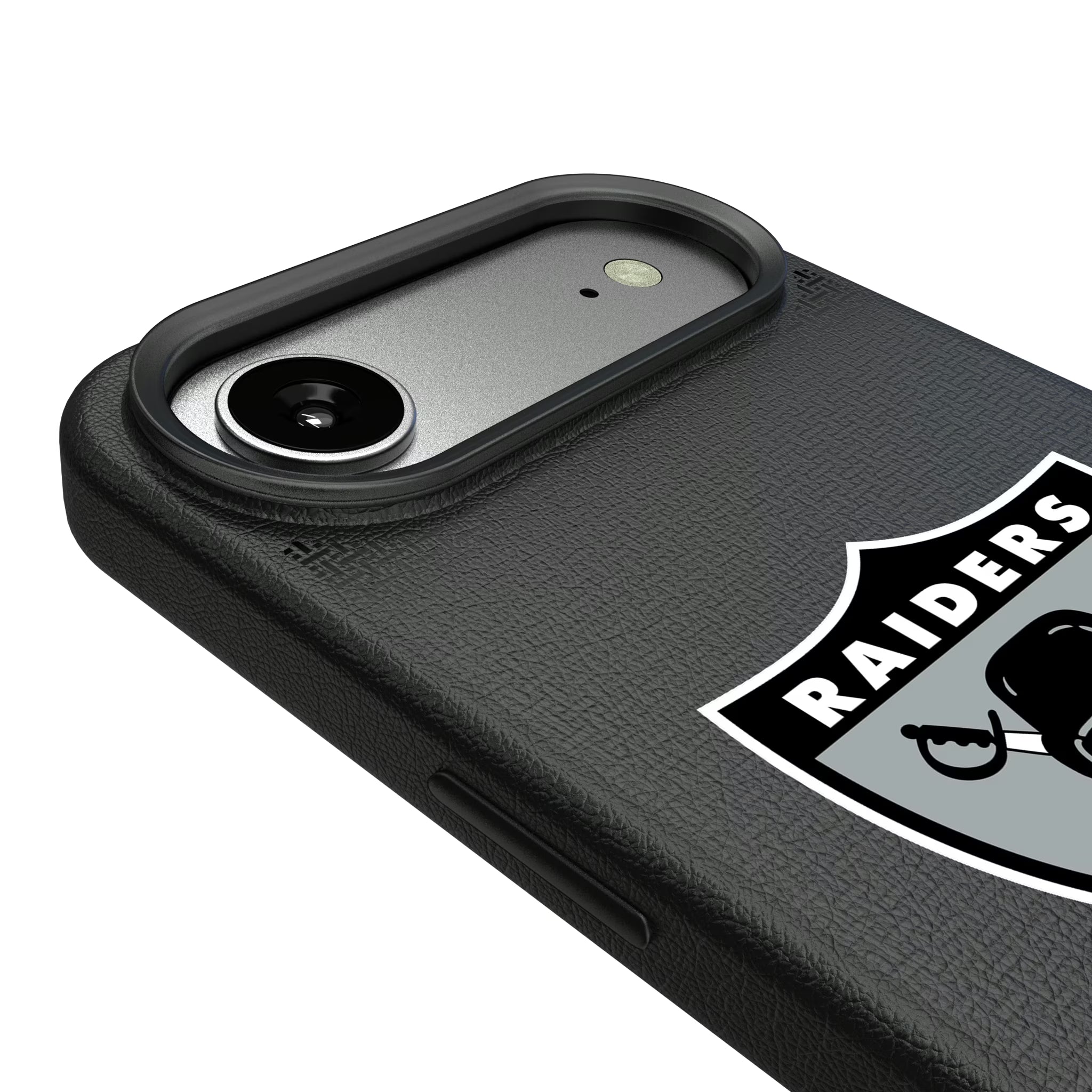 Oakland Raiders 1963 Historic Collection Linen iPhone MagSafe Compatible Phone Case for Apple iPhone - Detail#Device_iPhone Air