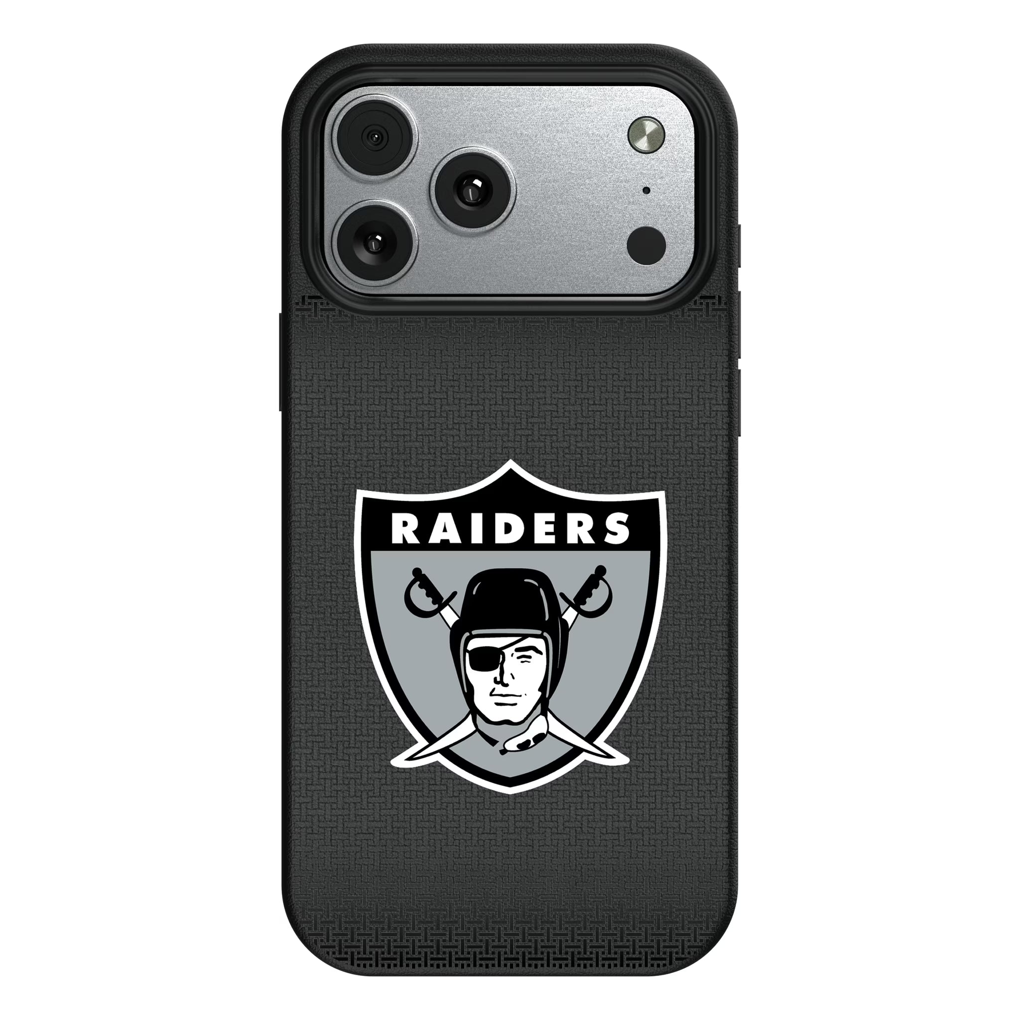 Oakland Raiders 1963 Historic Collection Linen iPhone MagSafe Compatible Phone Case for Apple iPhone#Device_iPhone 17 Pro Max