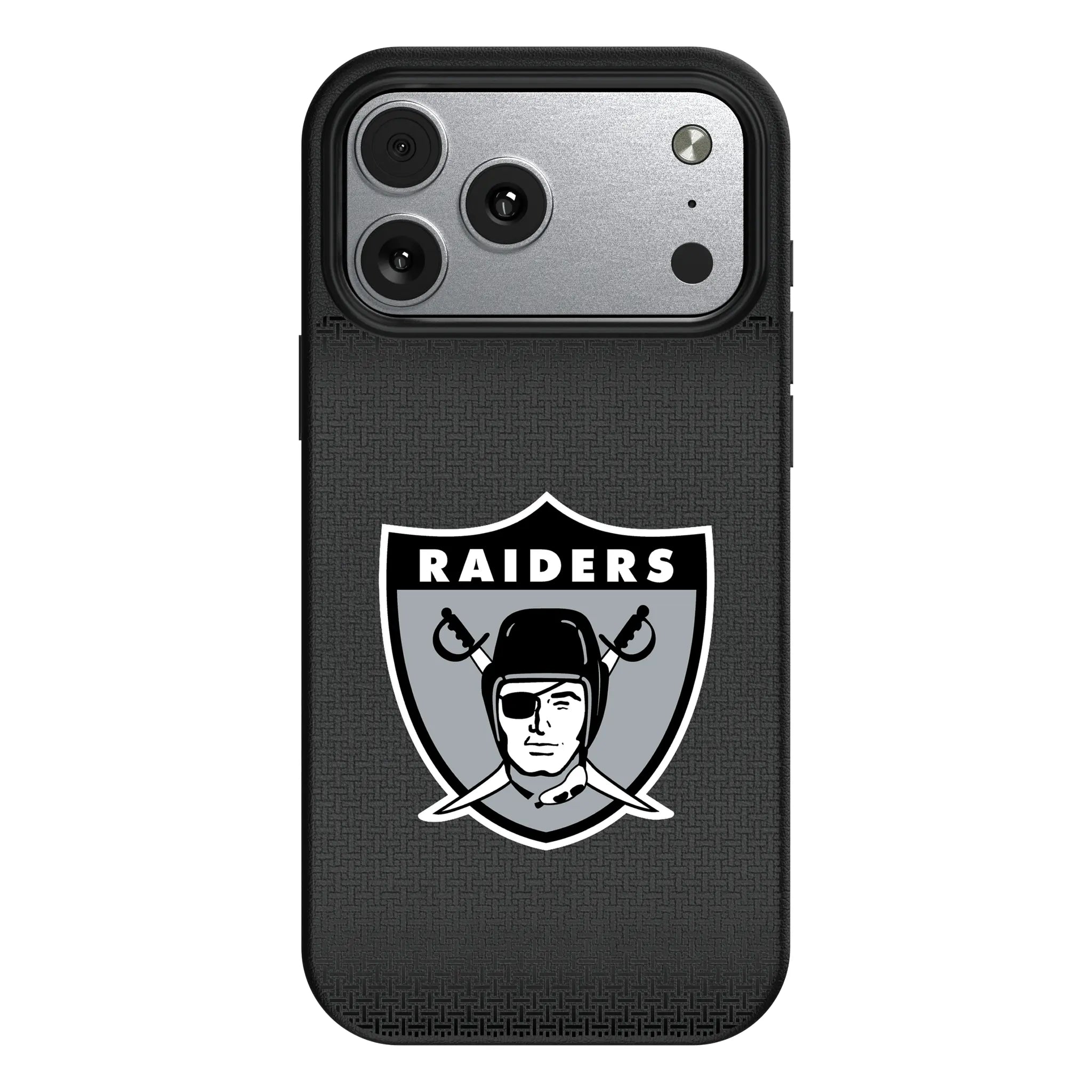Oakland Raiders 1963 Historic Collection Linen iPhone MagSafe Compatible Phone Case for Apple iPhone#Device_iPhone 17 Pro Max
