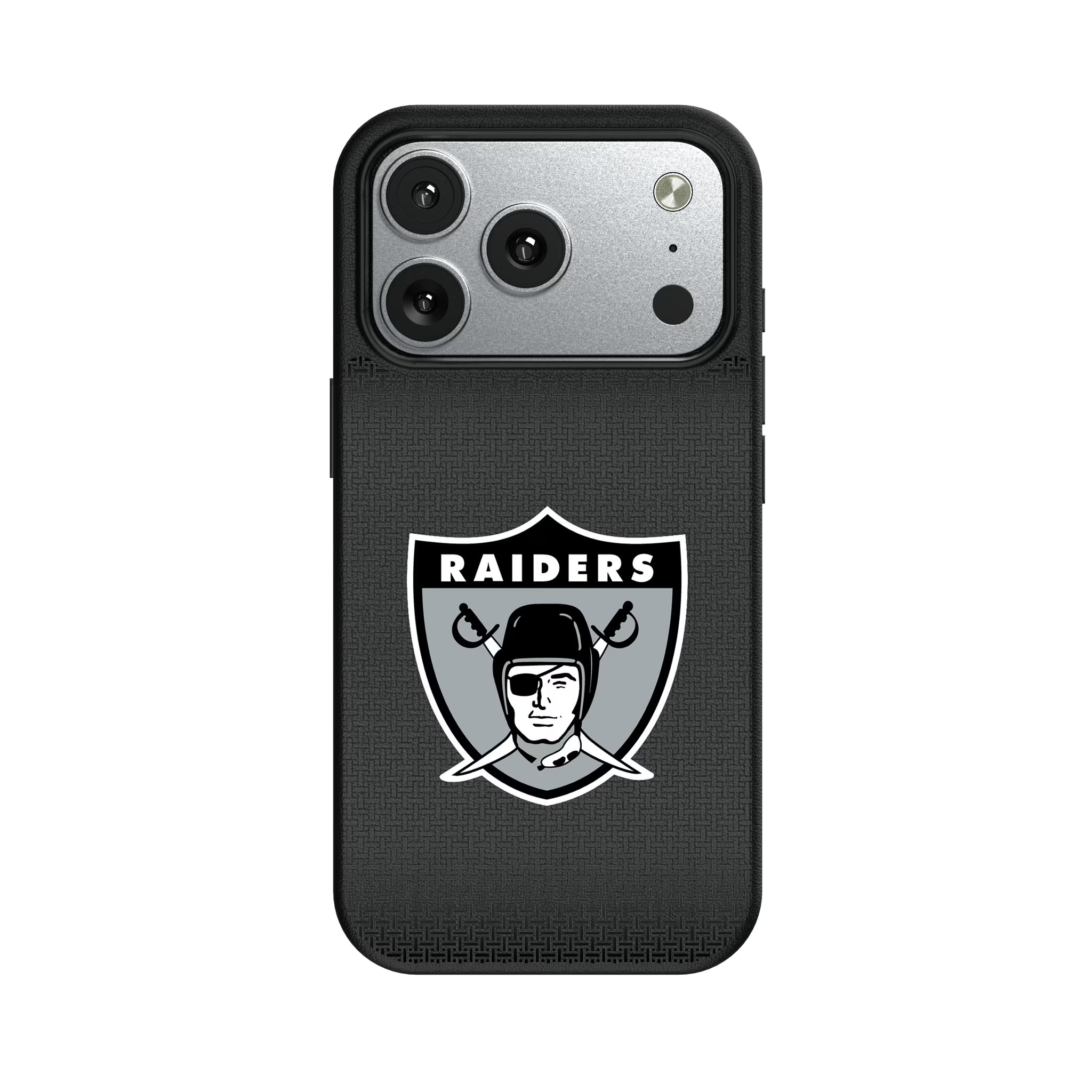 Oakland Raiders 1963 Historic Collection Linen iPhone MagSafe Compatible Phone Case for Apple iPhone#Device_iPhone 17 Pro