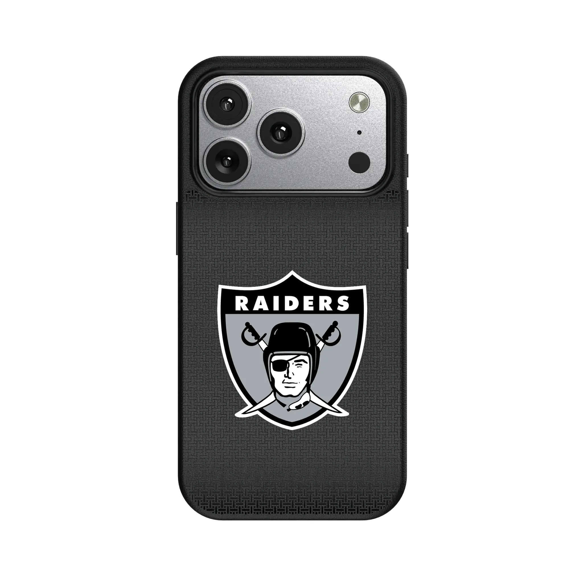 Oakland Raiders 1963 Historic Collection Linen iPhone MagSafe Compatible Phone Case for Apple iPhone#Device_iPhone 17 Pro