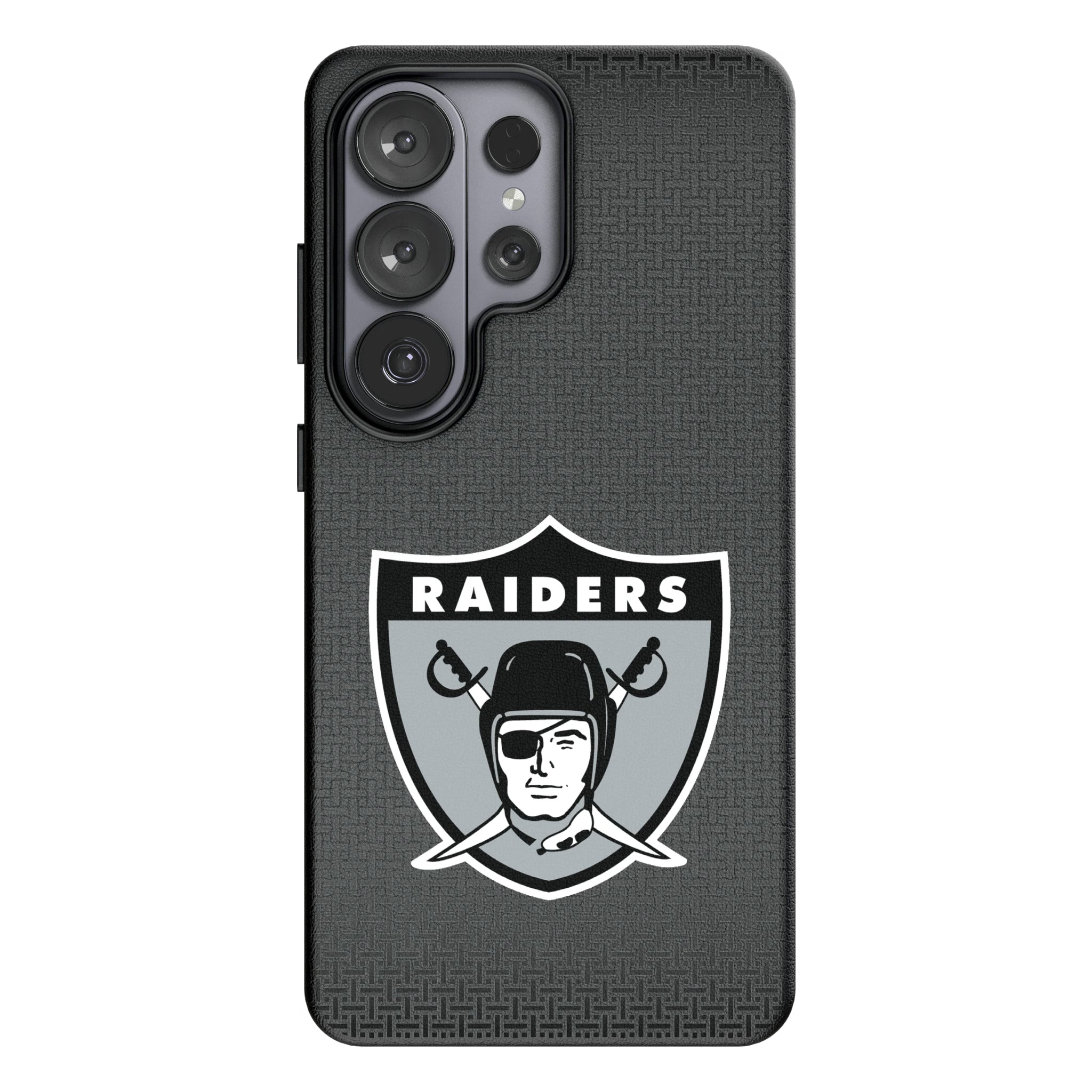 Oakland Raiders 1963 Historic Collection Linen Galaxy MagSafe Compatible Phone Case for Samsung Galaxy#Device_Galaxy S26 Ultra