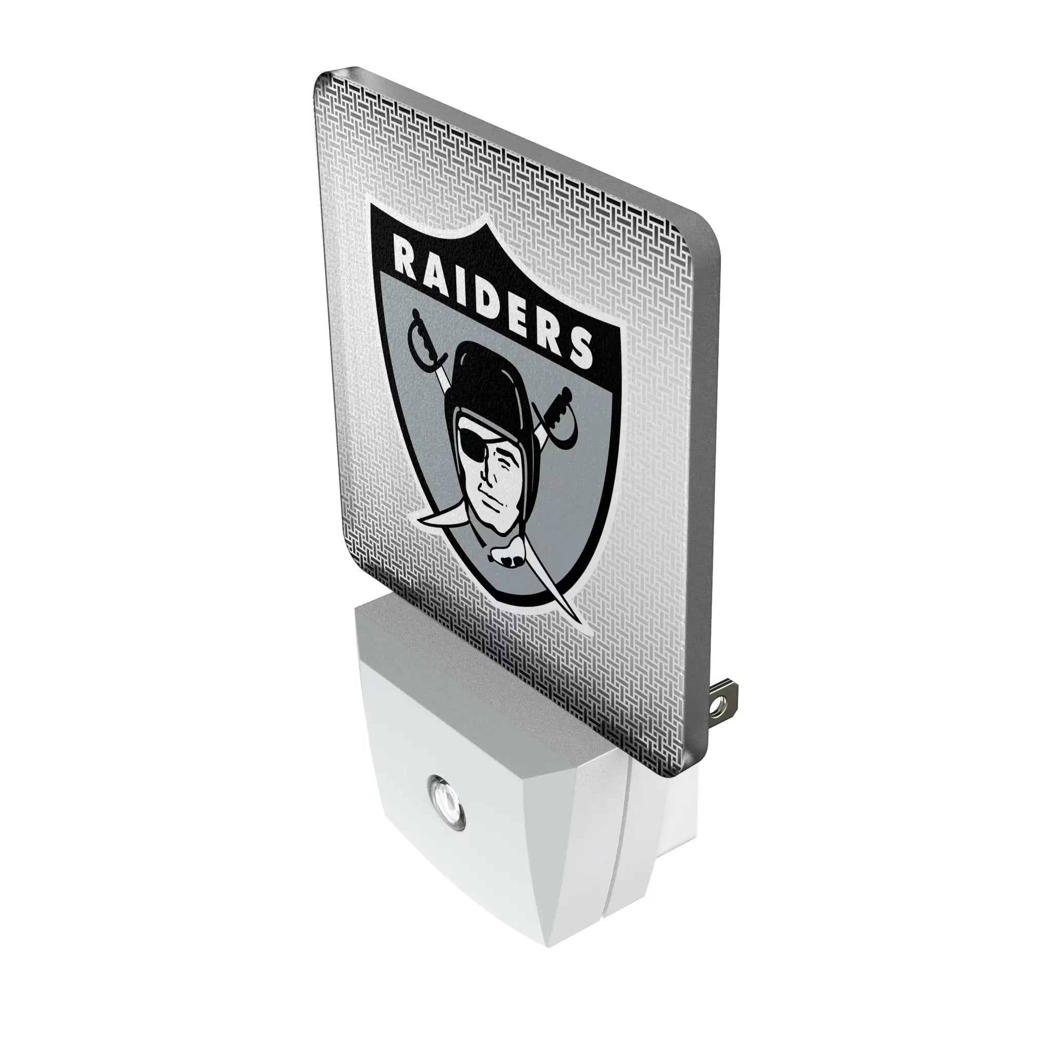 Oakland Raiders 1963 Historic Collection Linen Night Light 2-Pack - Isometric View
