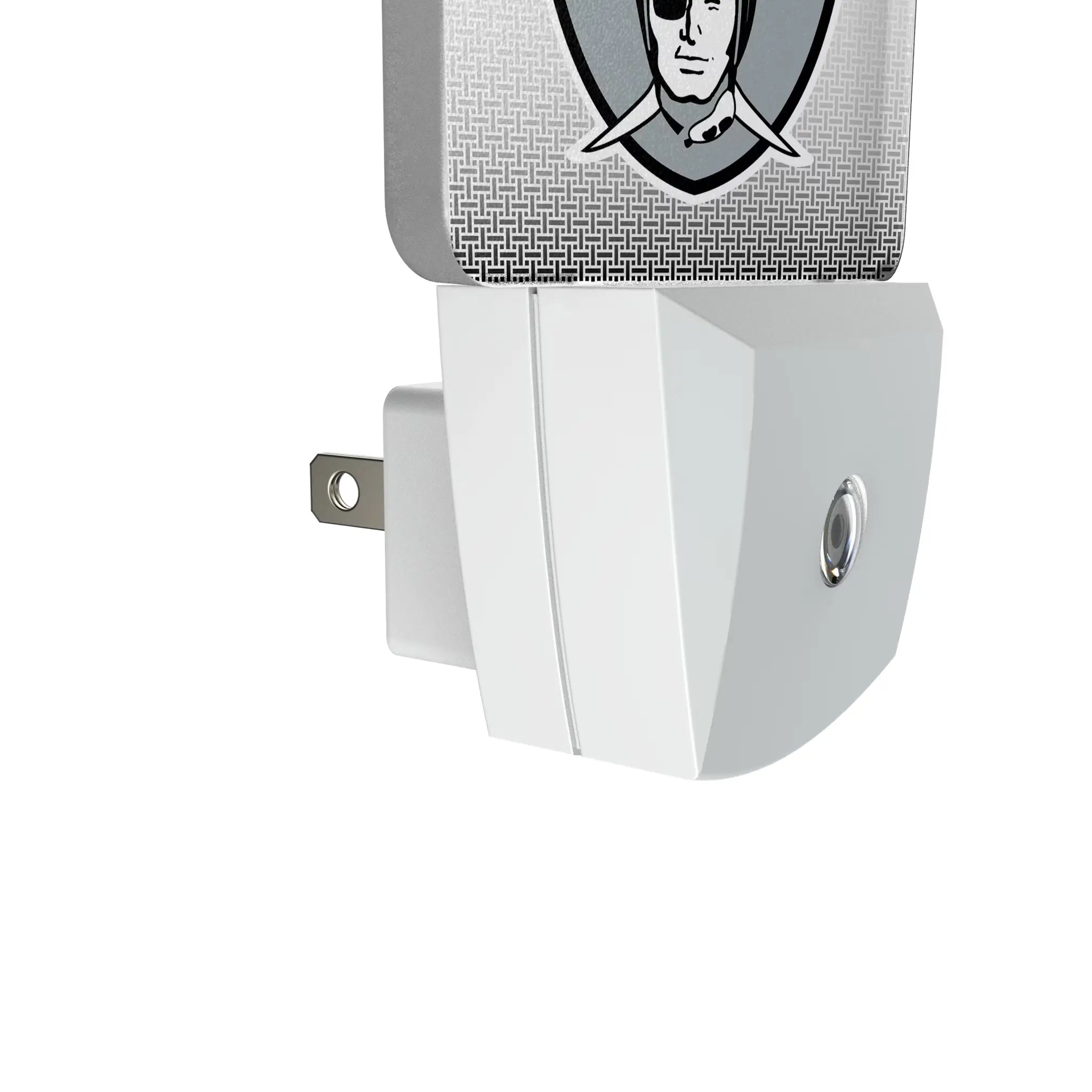 Oakland Raiders 1963 Historic Collection Linen Night Light 2-Pack - Detail