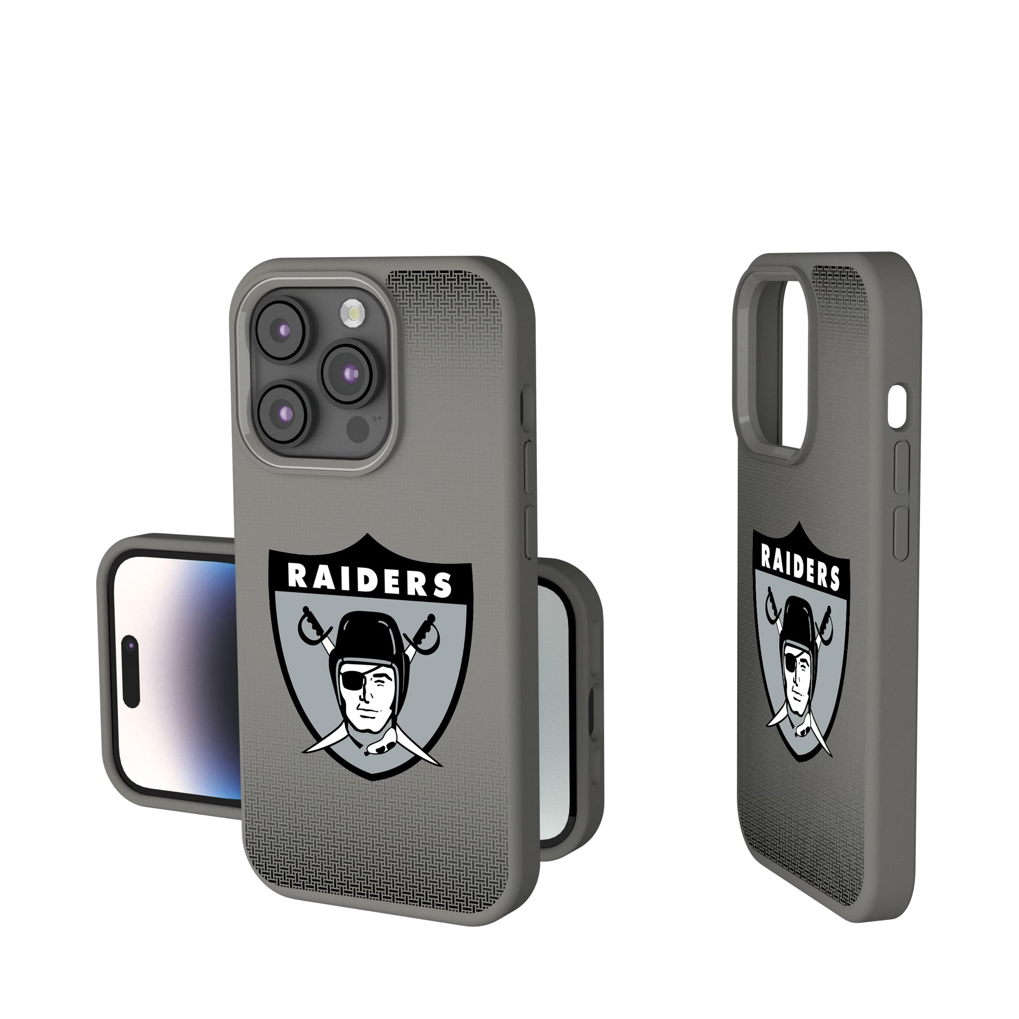 Oakland Raiders 1963 Historic Collection Linen iPhone Soft Touch Phone Case for Apple iPhone