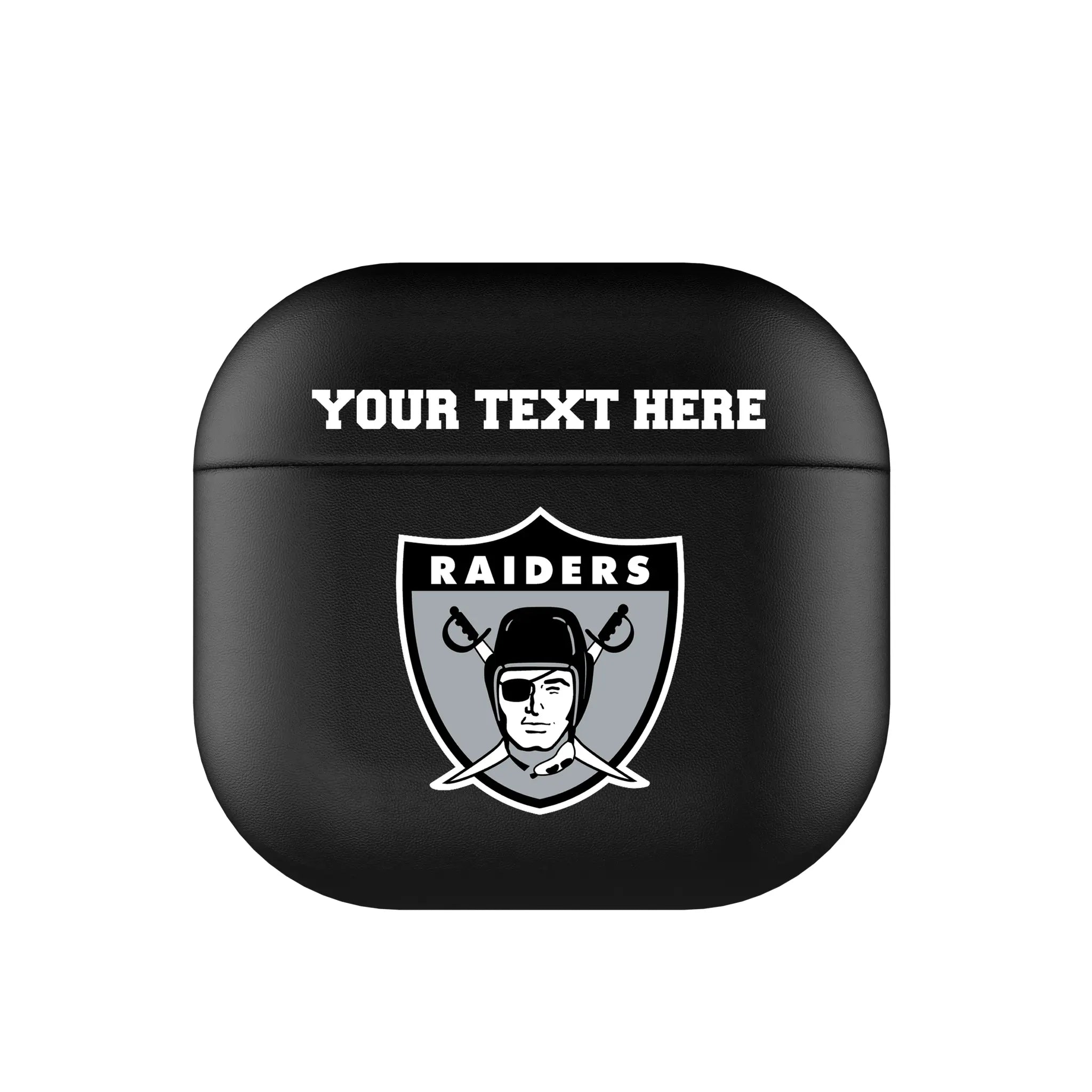 Oakland Raiders 1963 Historic Collection Personalized Insignia AirPods AirPod Case Cover#Device_AirPods 4