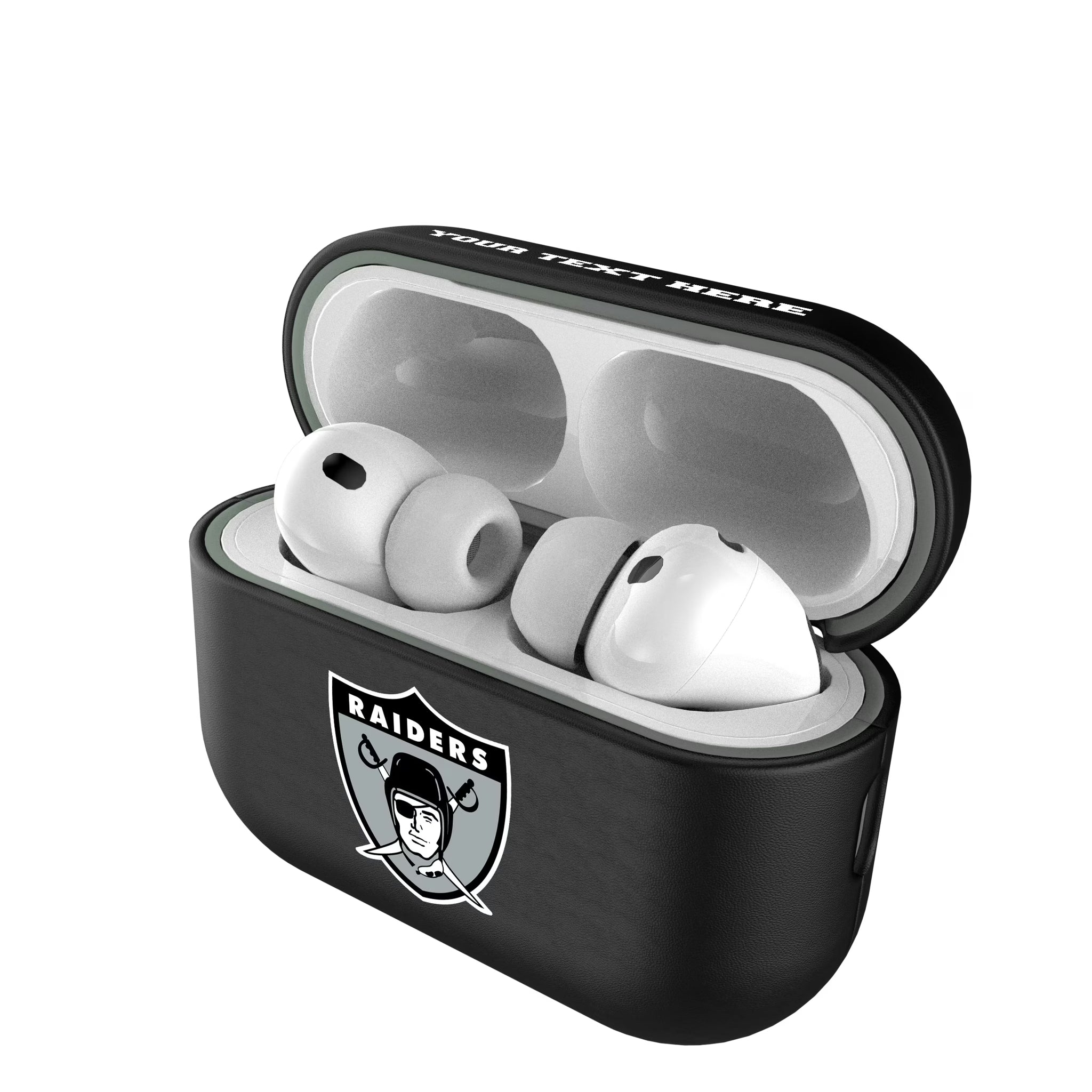 Oakland Raiders 1963 Historic Collection Personalized Insignia AirPods AirPod Case Cover#Device_AirPods Pro 3